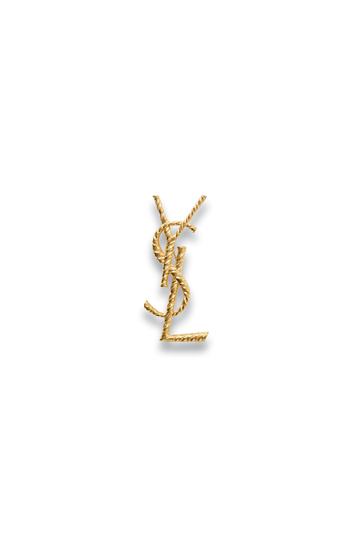 Gold-tone Brooch