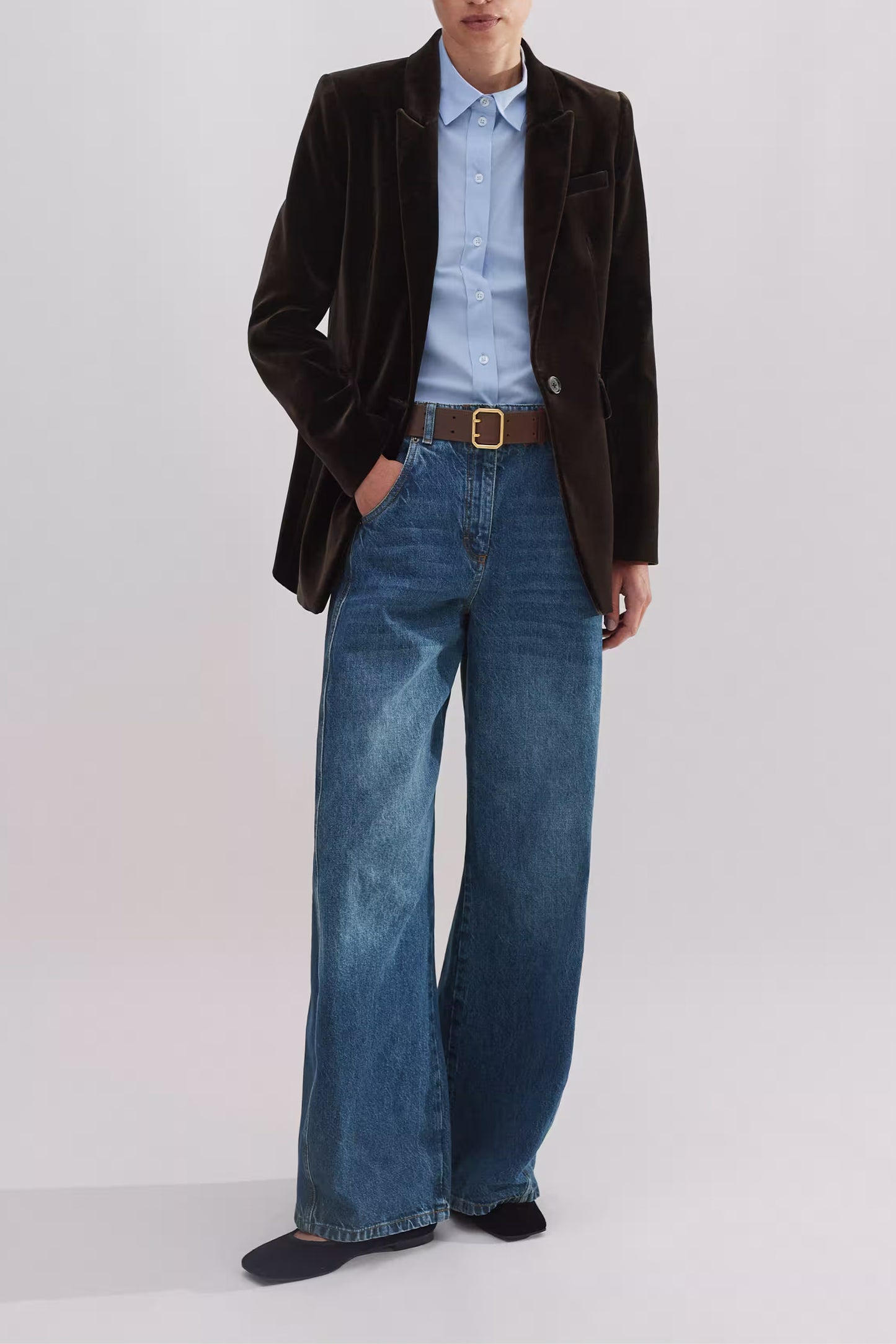 The Weekend Velvet Blazer