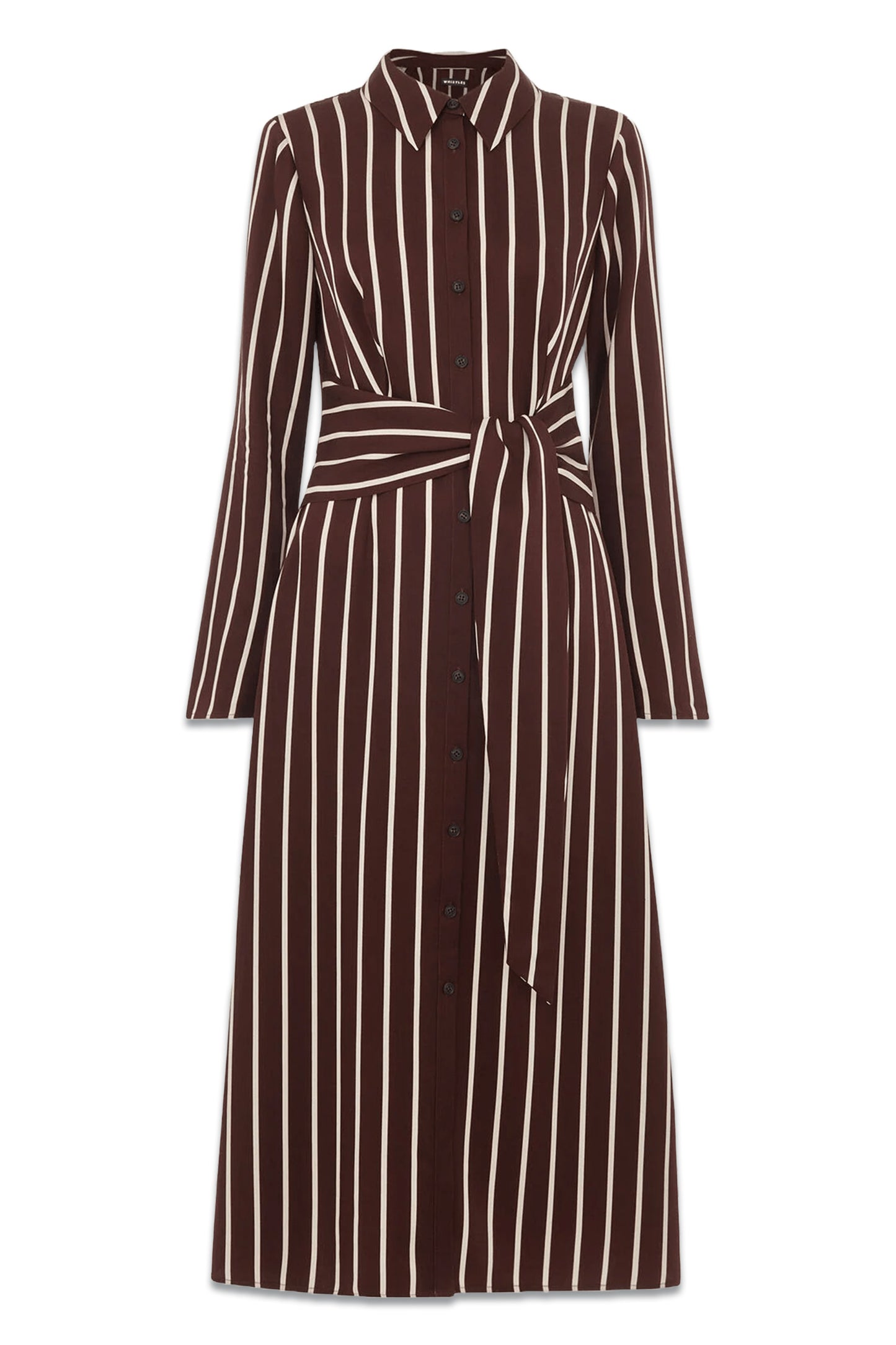 Alex Stripe Shirt Dress