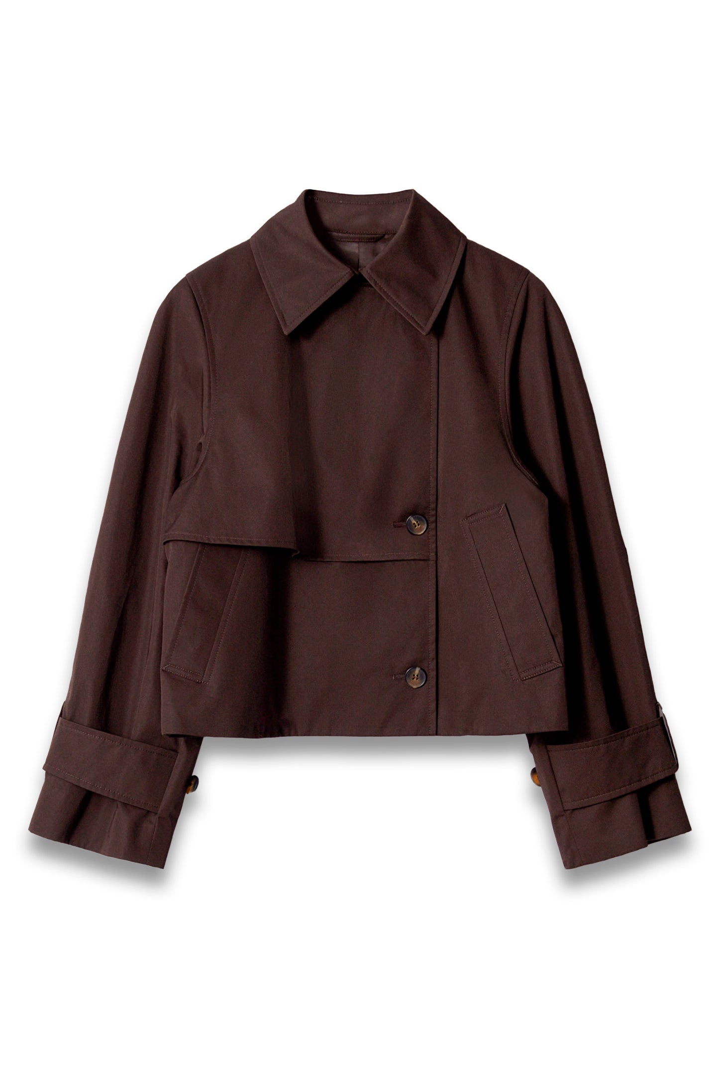 Short Trench Coat Jacket