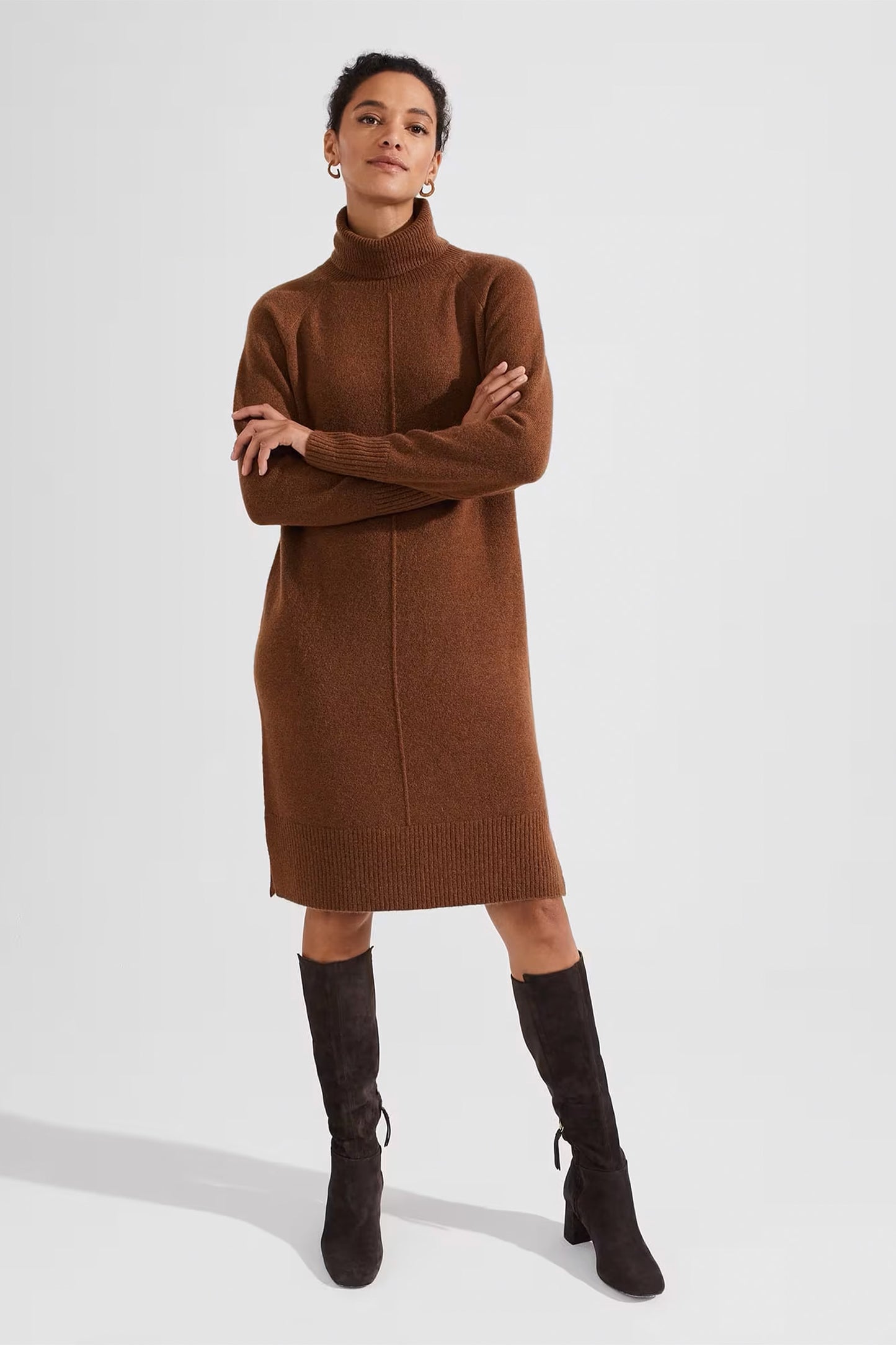 Nessa Knitted Dress With Alpaca
