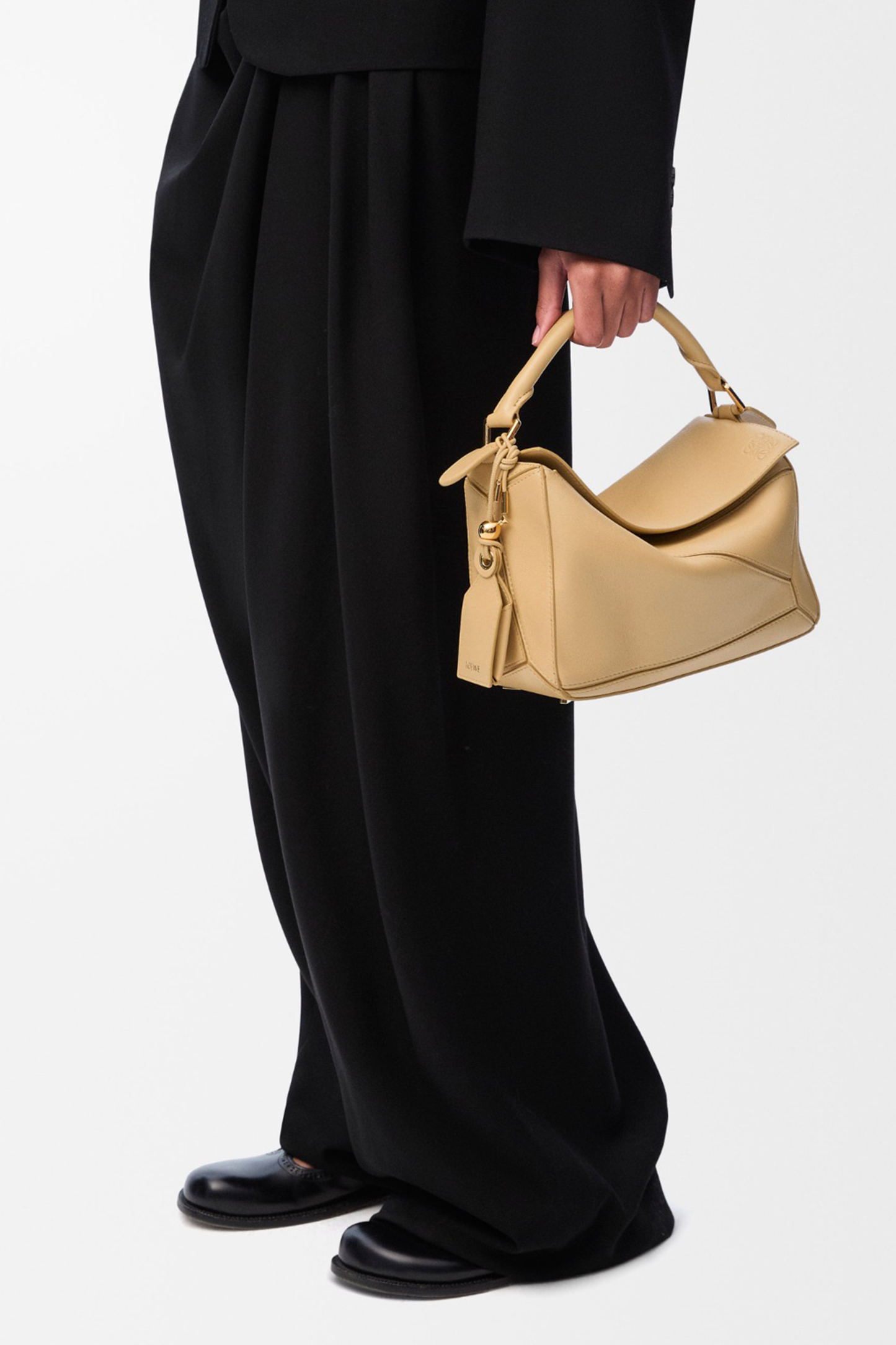 Small Featherlight Puzzle bag in Nappa Lambskin