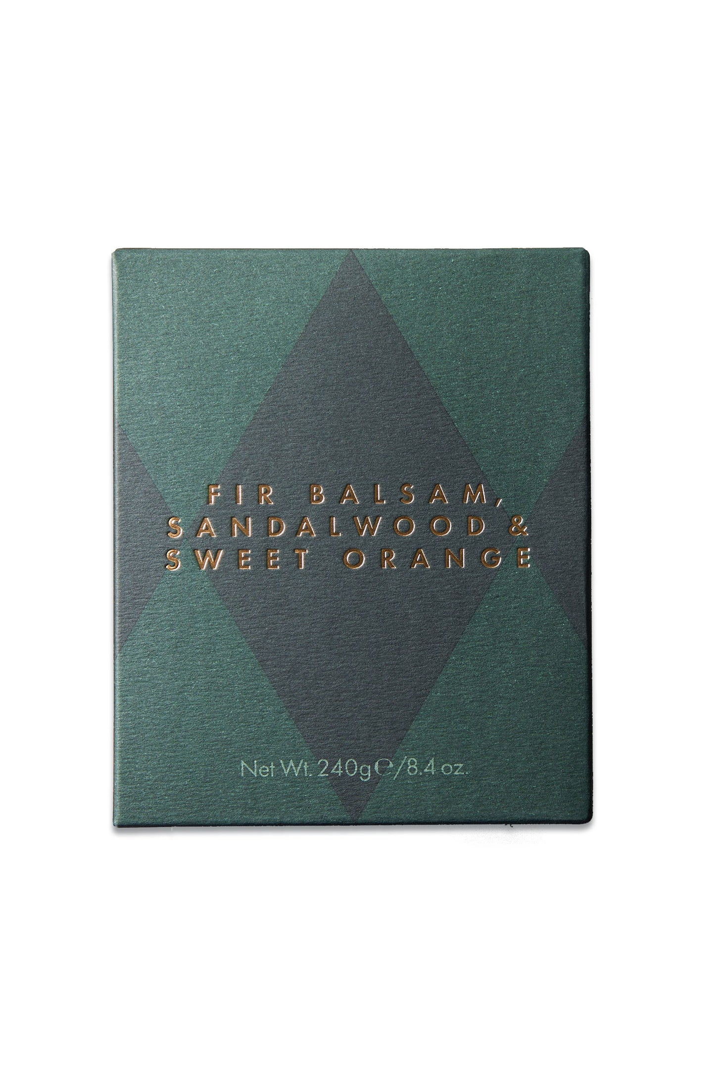 Fir Balsam, Sandalwood & Sweet Orange Luxury Scented Candle