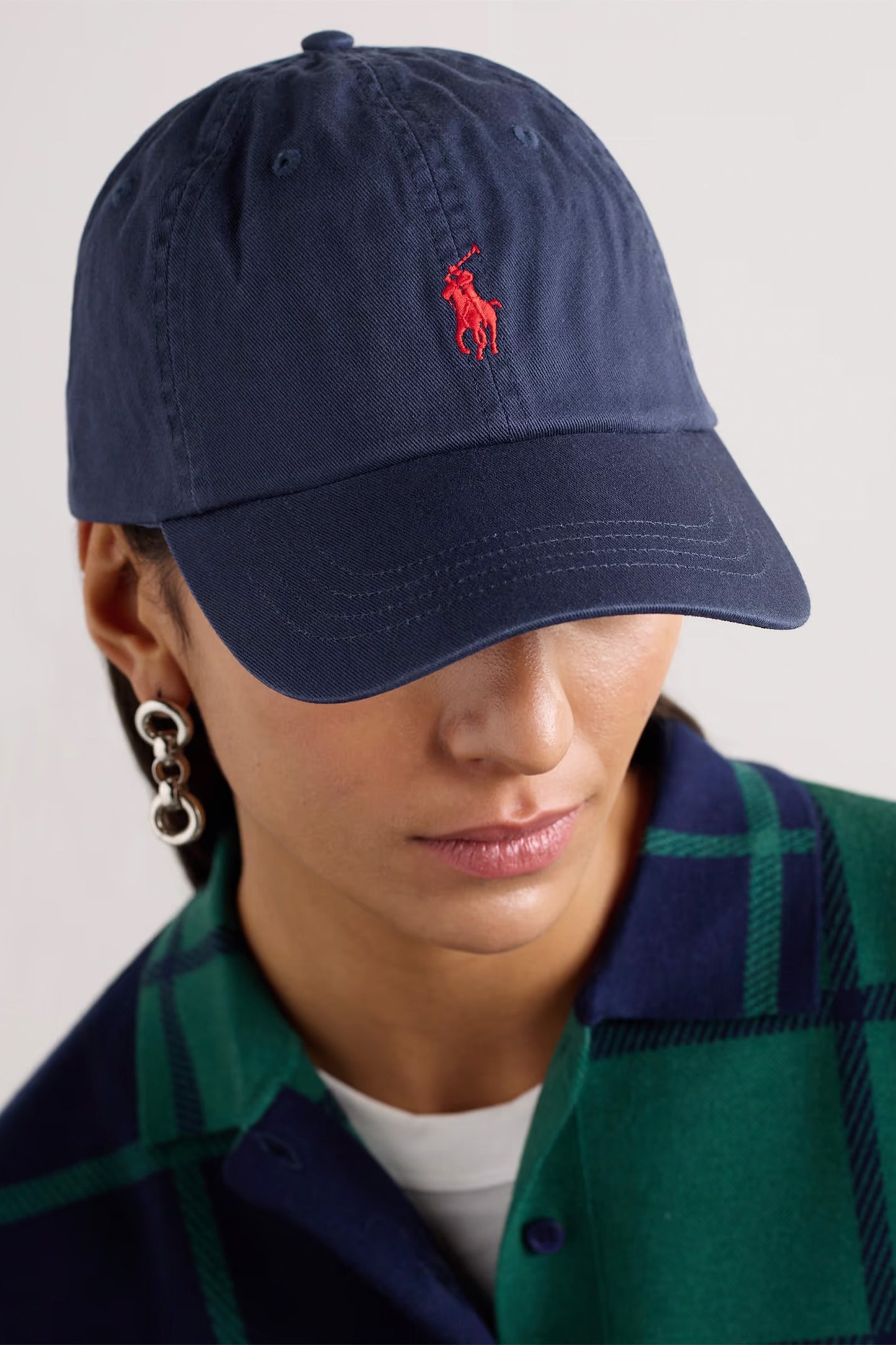 Embroidered Cotton-Twill Baseball Cap