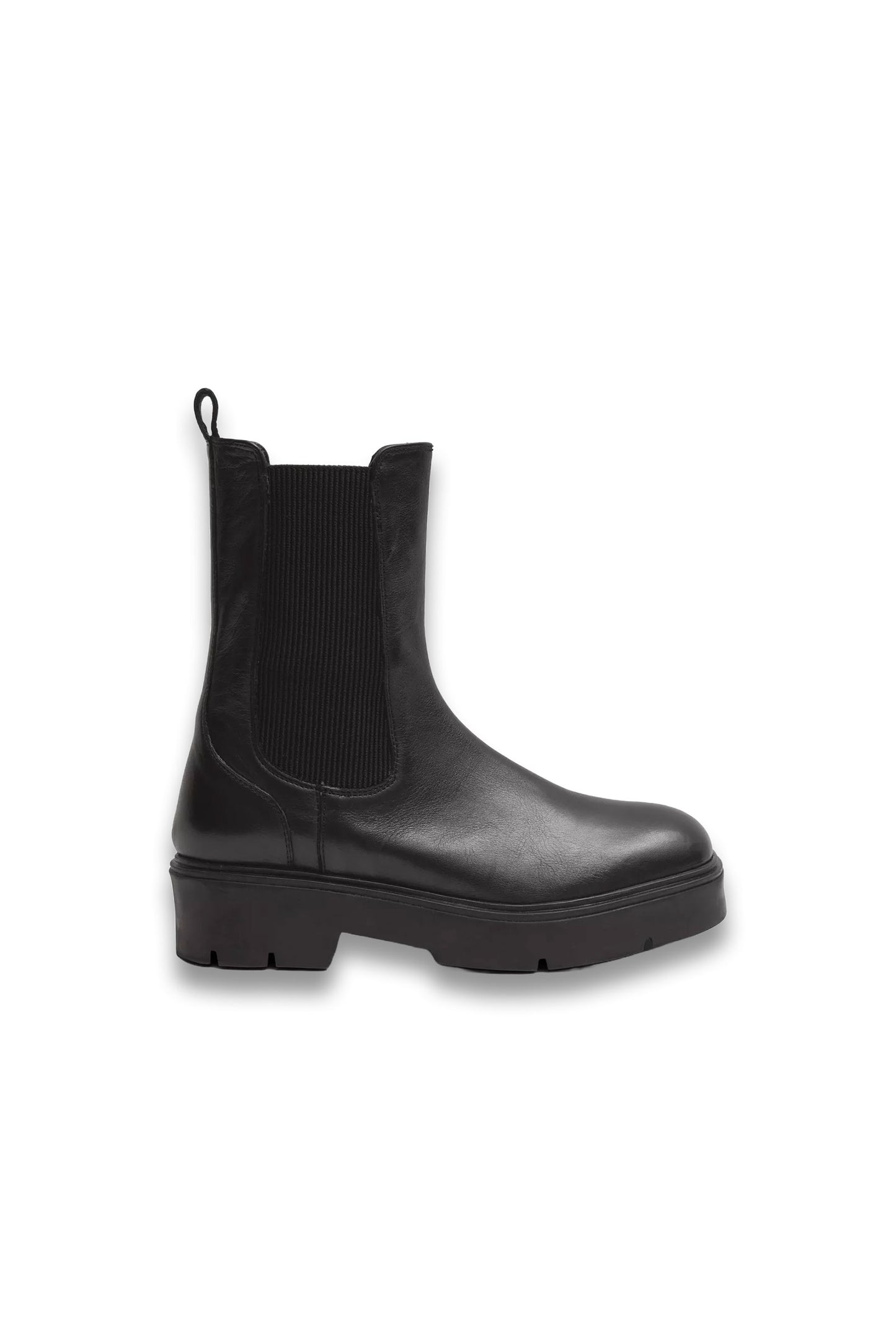 Chunky Leather Chelsea Boot