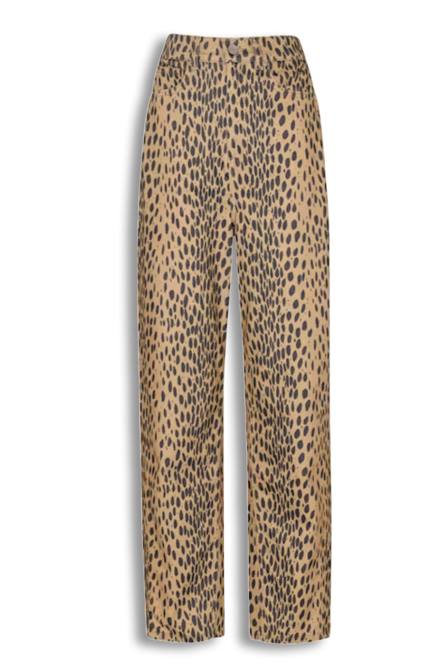 Neutral Animal Spot Barrel Leg Jean