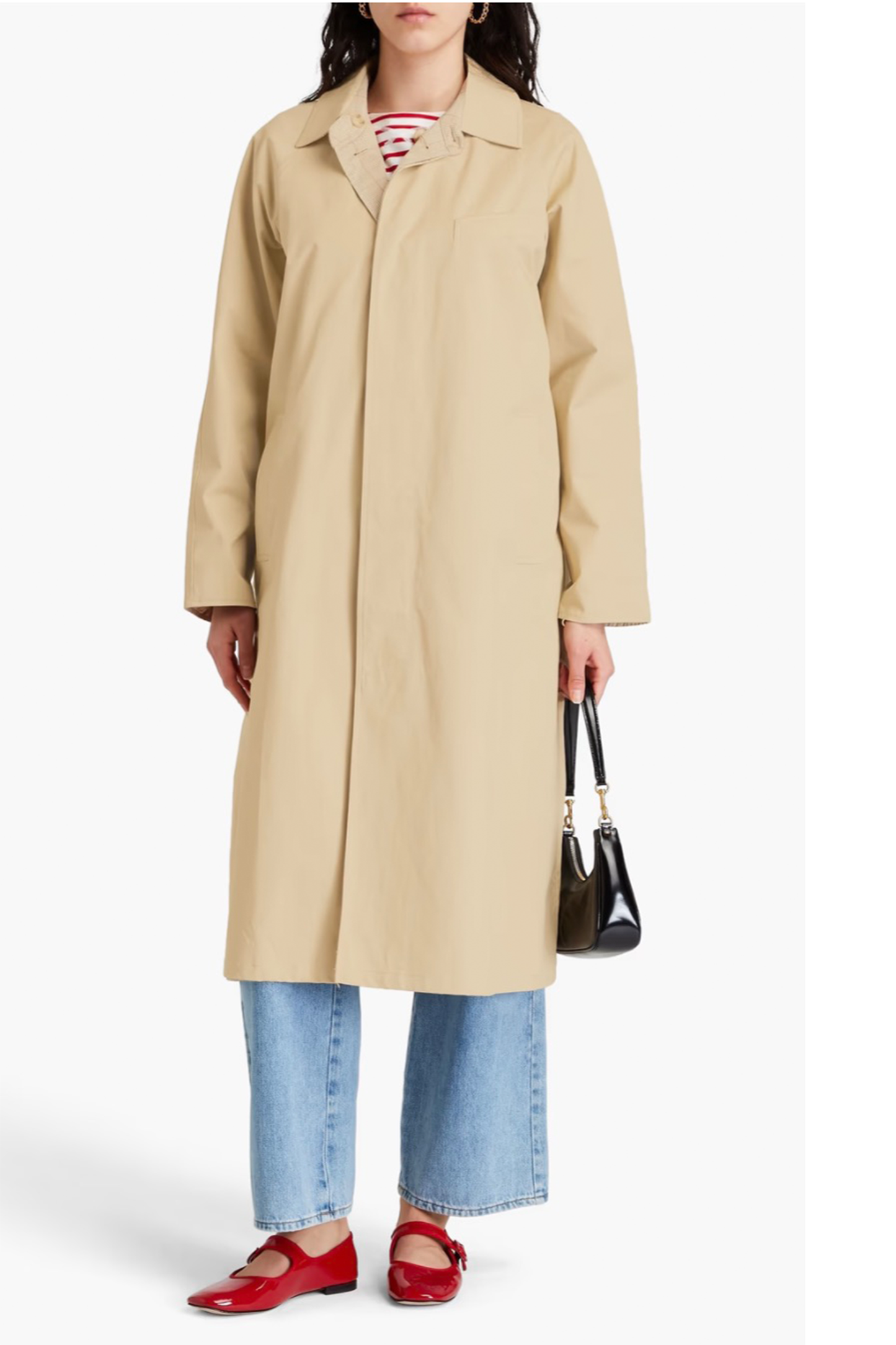 Cotton-Gabardine Trench Coat