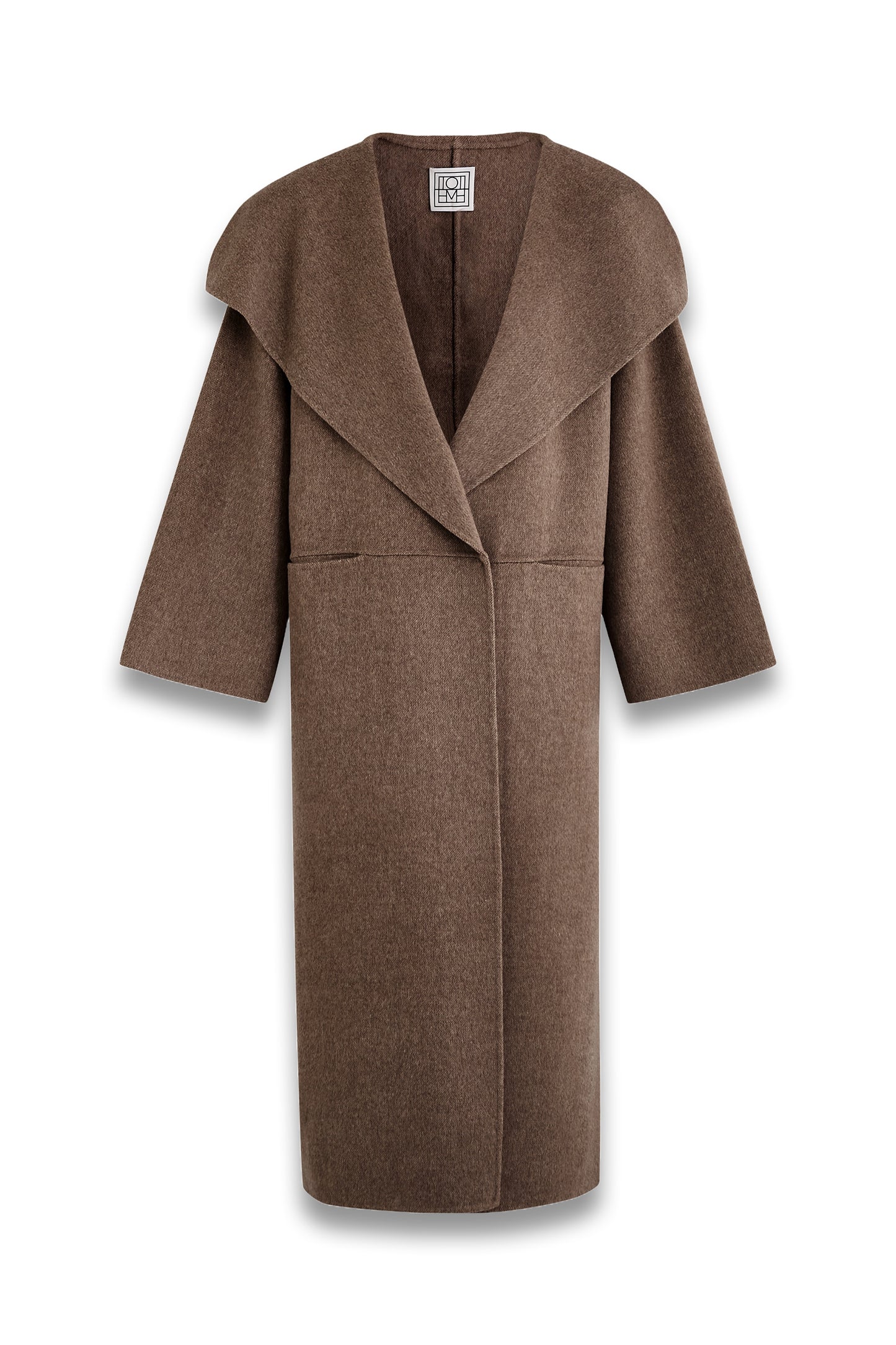 Wool and Cashmere-Blend Coat