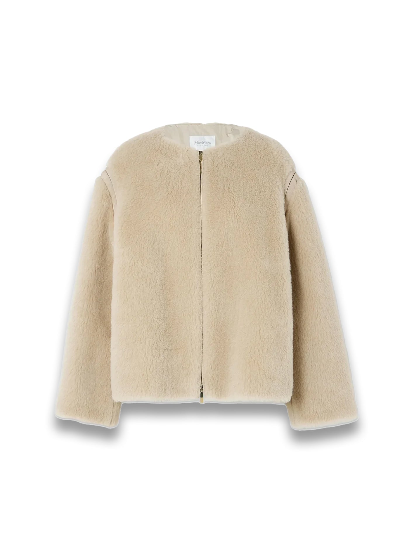 Panno Grosgrain-Trimmed Alpaca, Wool and Silk-Blend Fleece Jacket