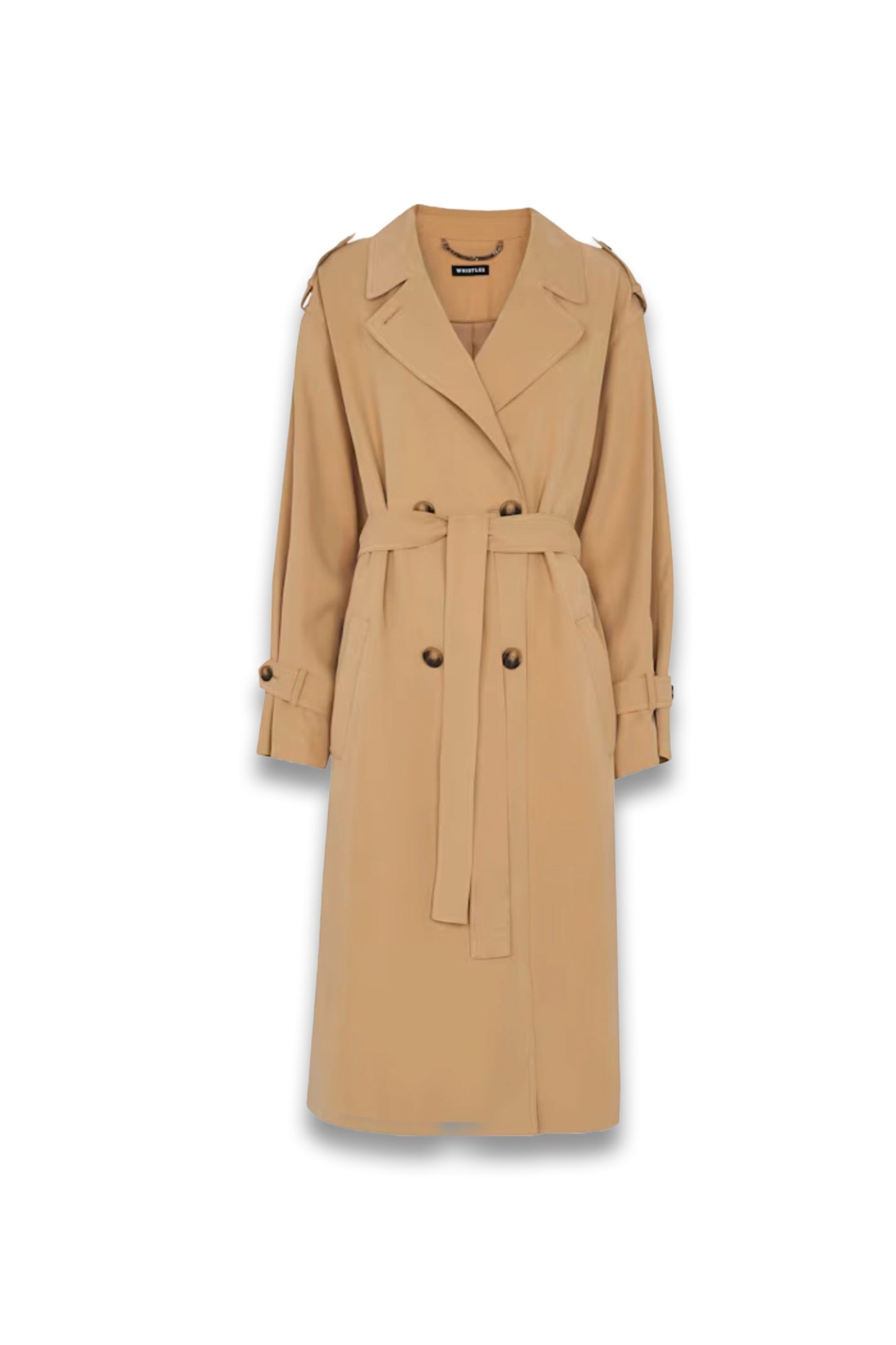 Neutral Riley Trench Coat