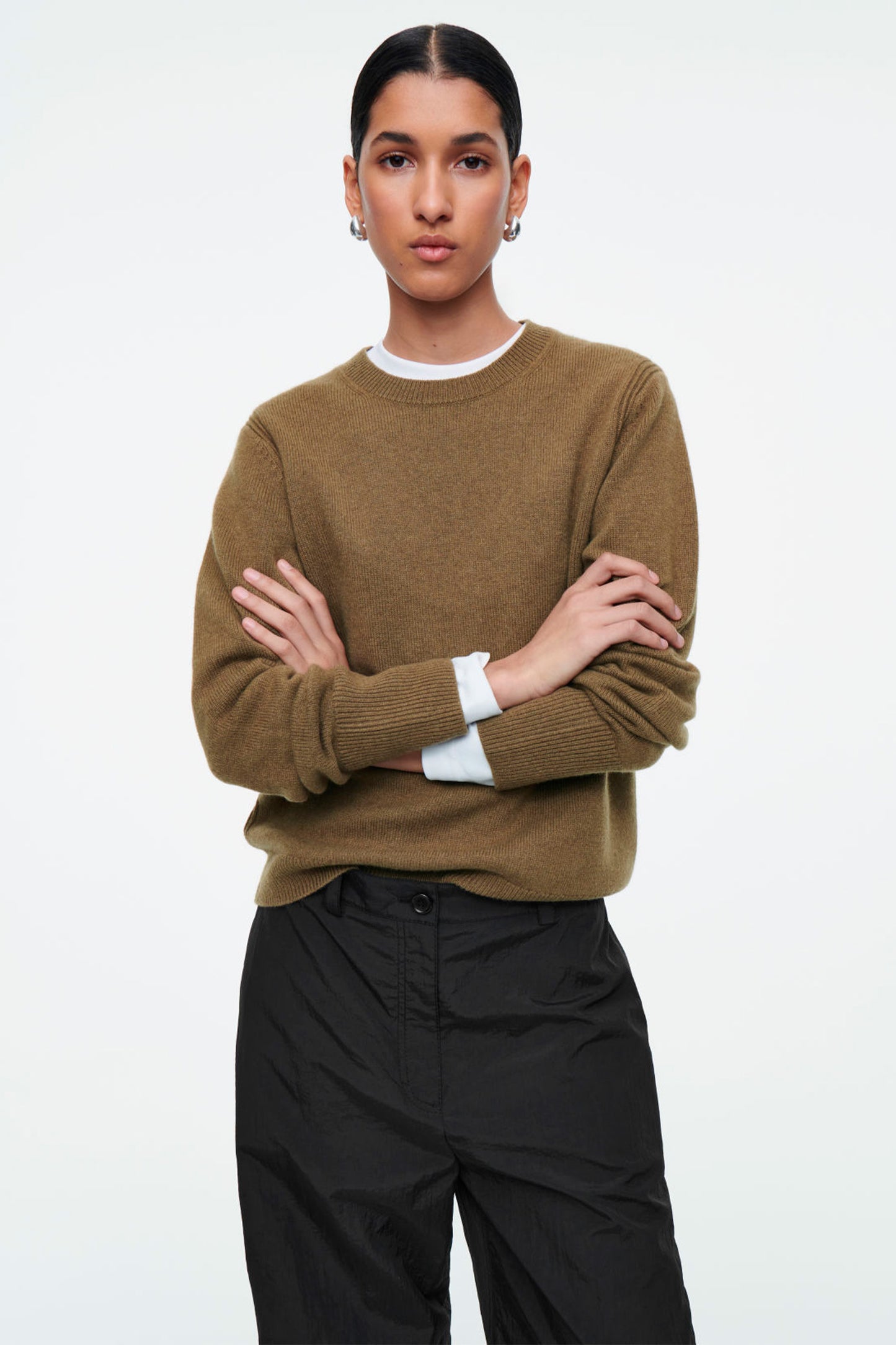 Pure Cashmere Jumper Brown