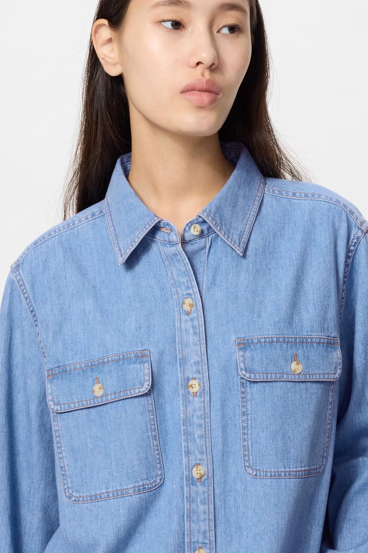Denim Oversized Shirt