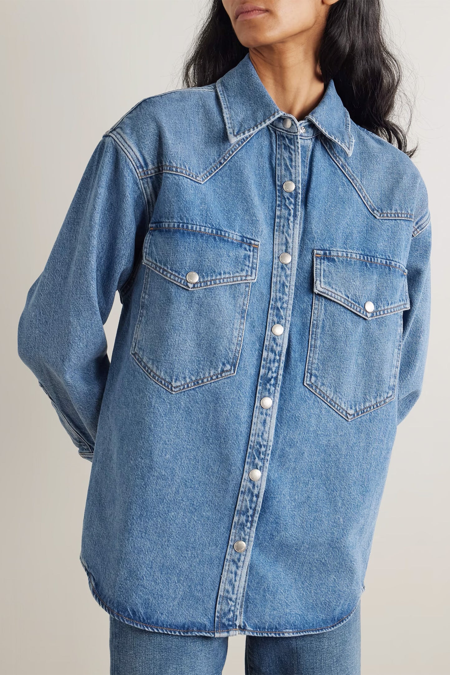 Lotta organic denim shirt