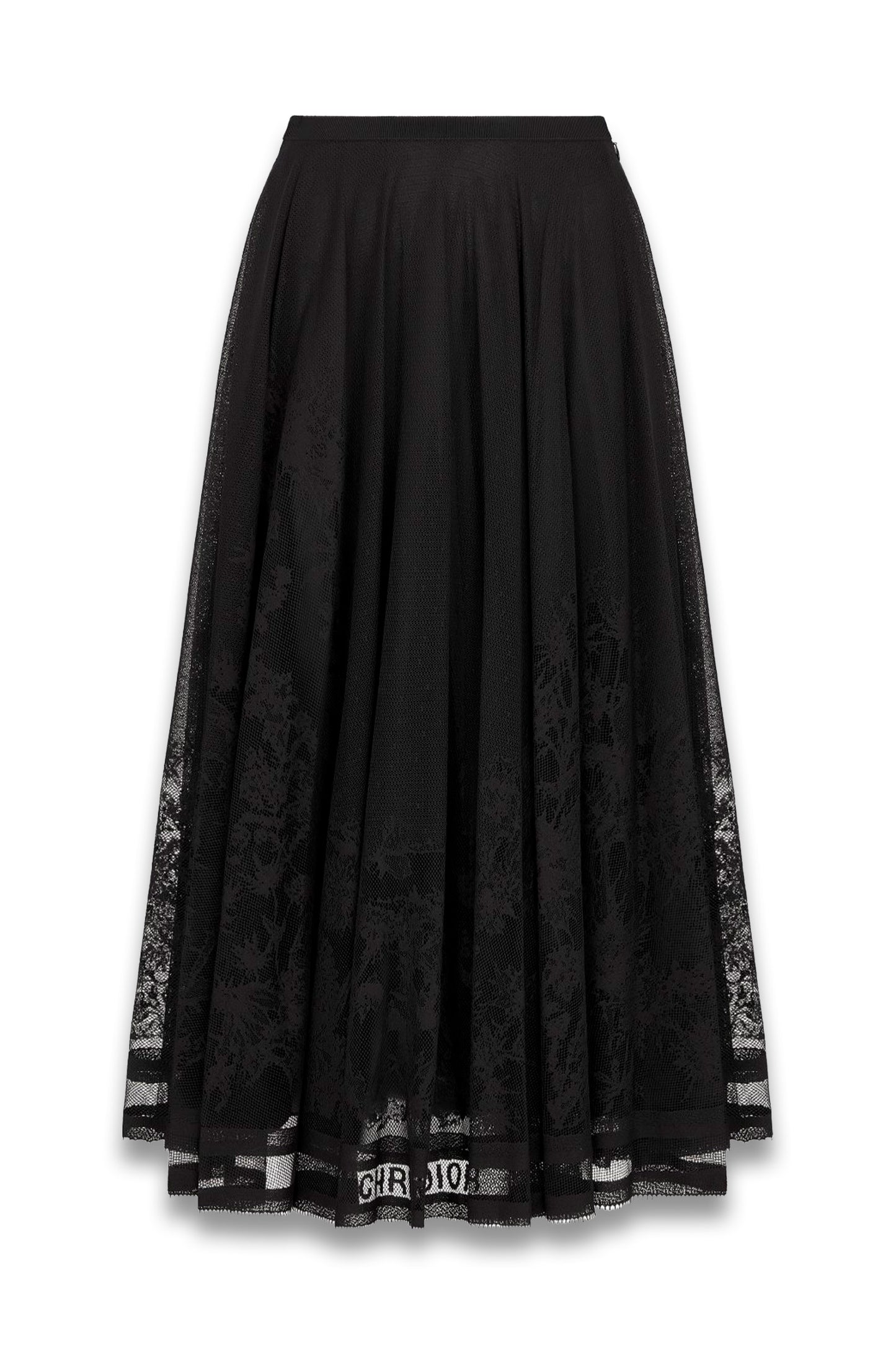 Dior Chardons black cotton blend lace
