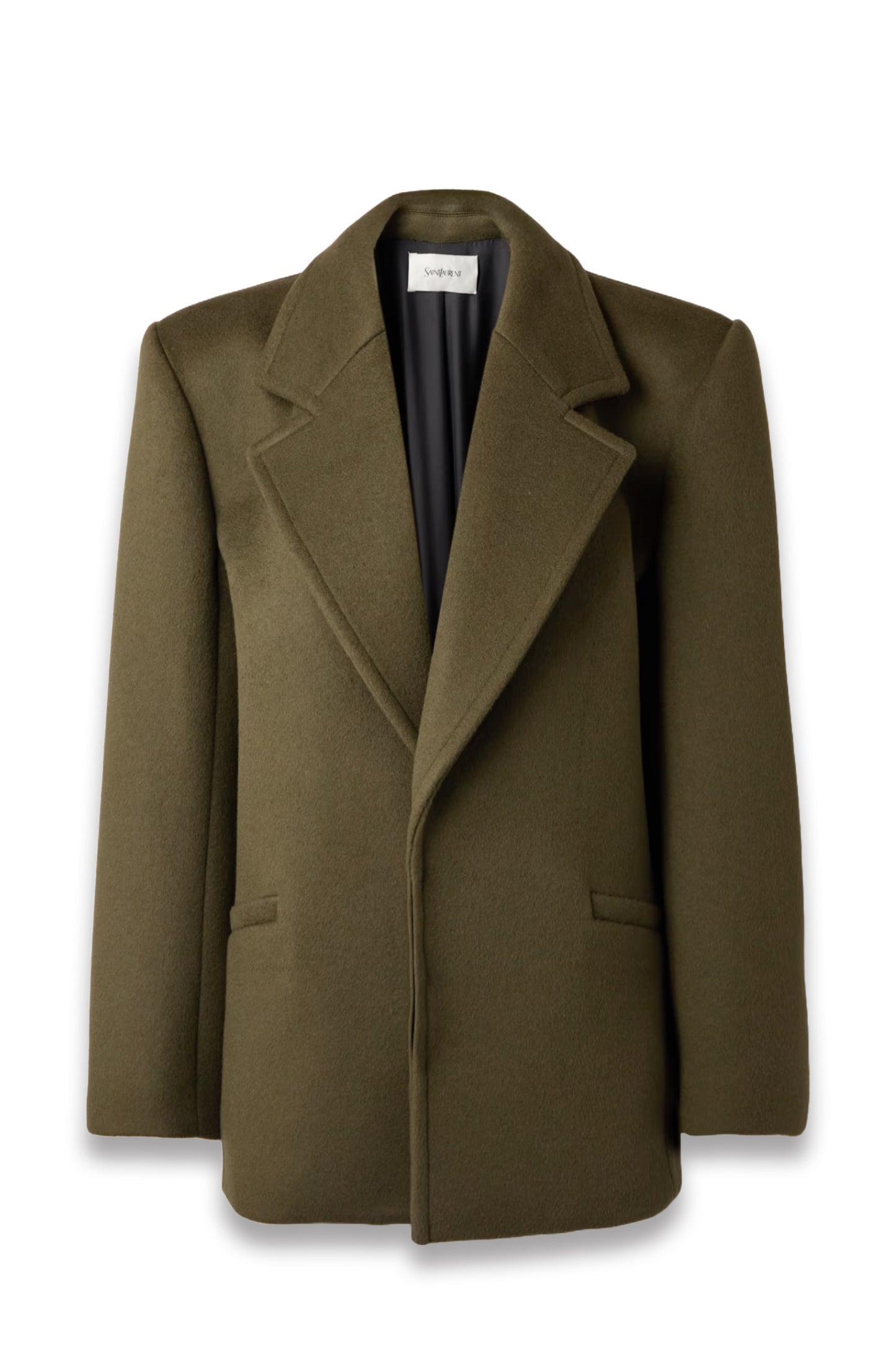 Oversized wool coat