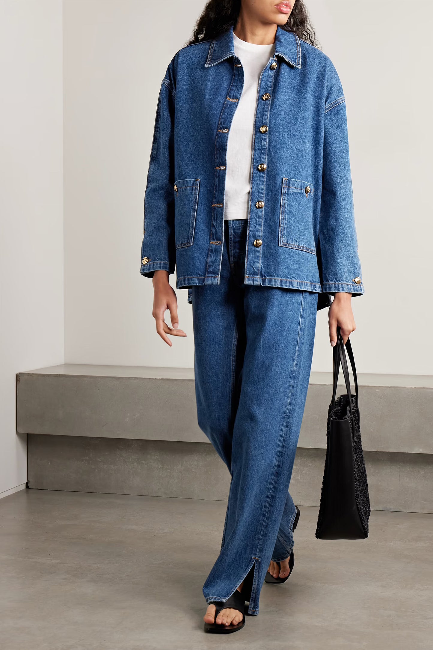 Luca Oversized Denim Jacket