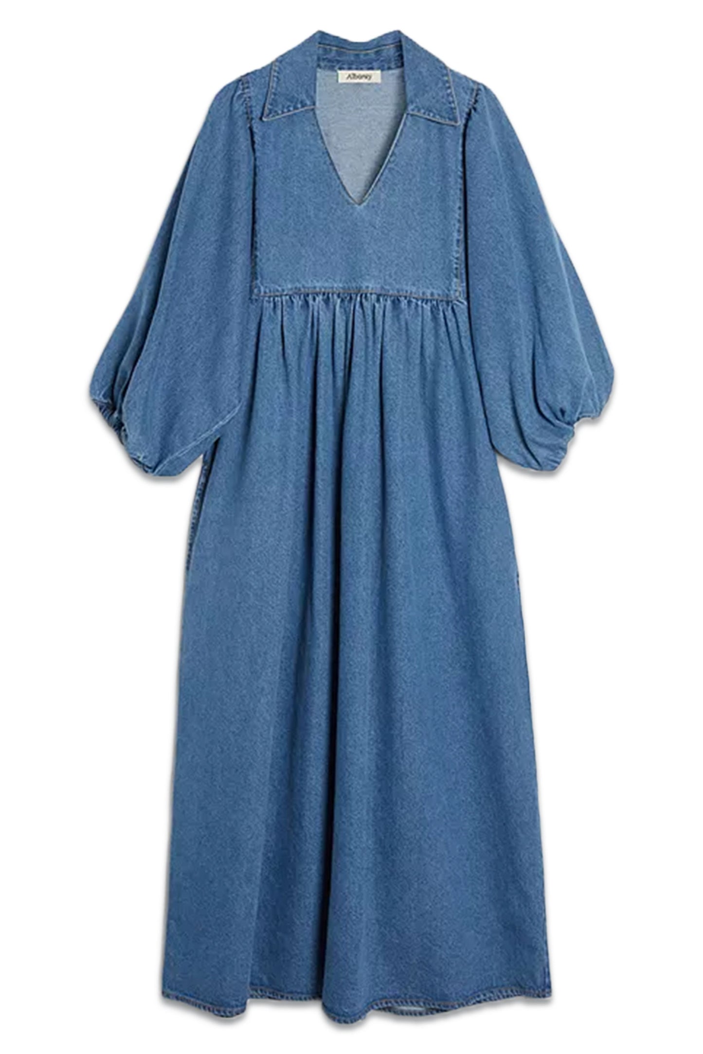 Denim Midi Dress