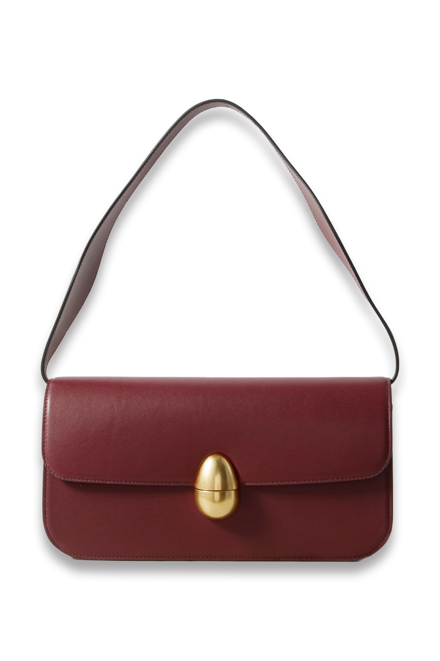 Phoenix Baguette Leather Shoulder Bag