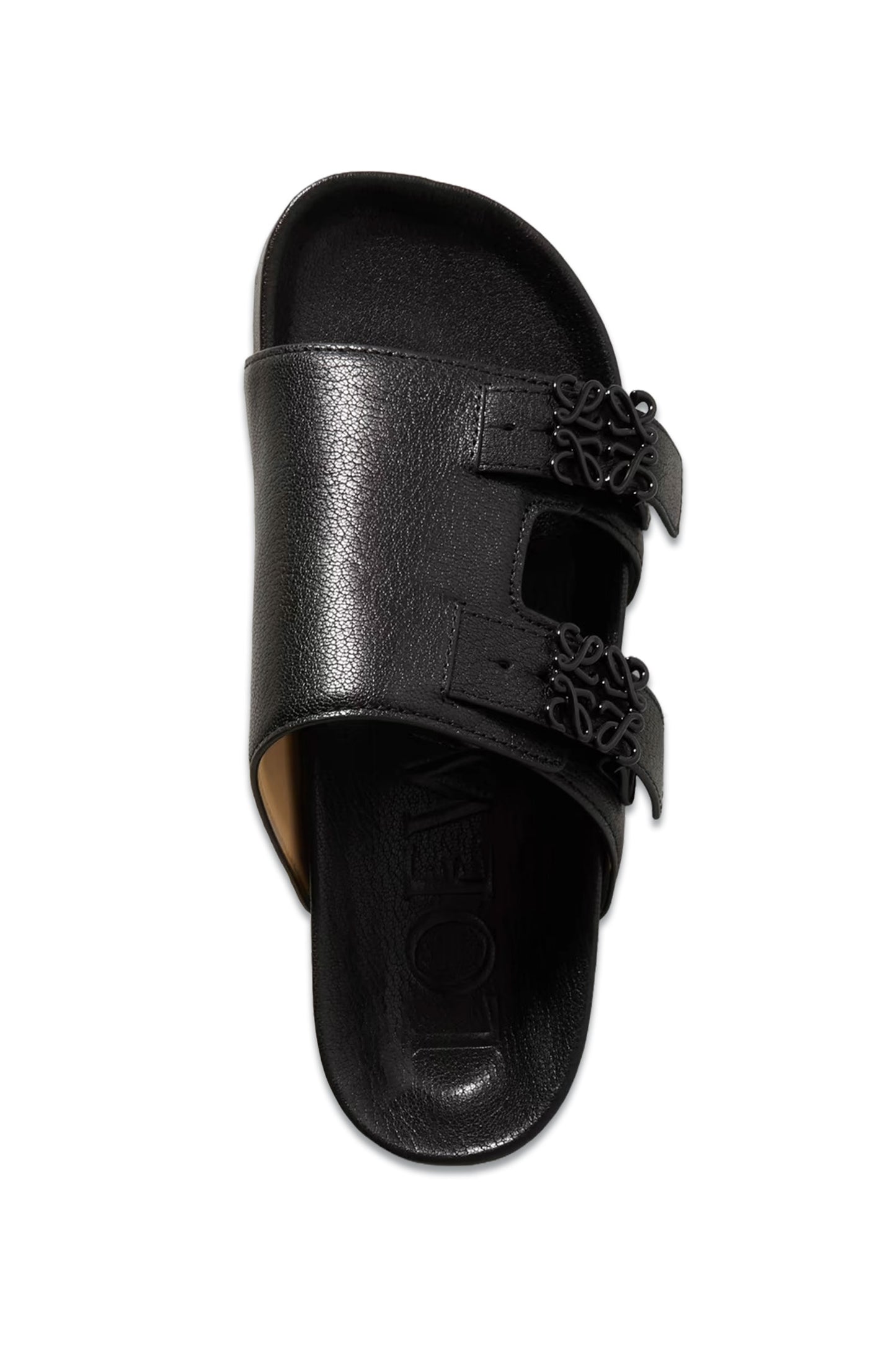 Ease Embellished Leather Slides