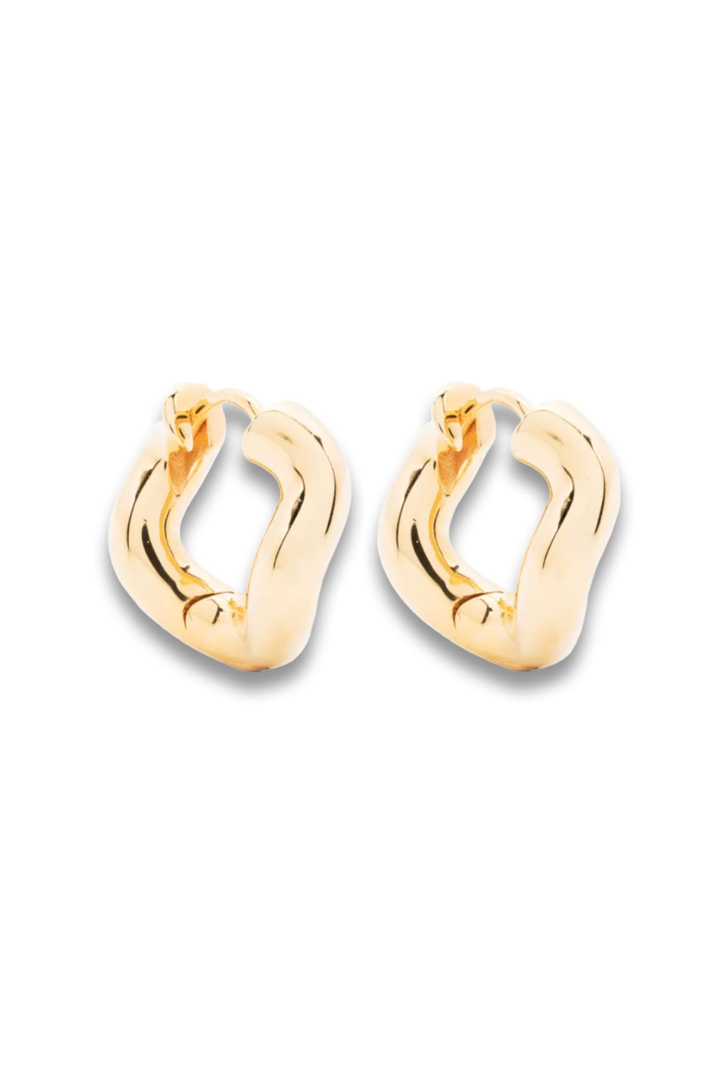 Petit Wave loop earrings
