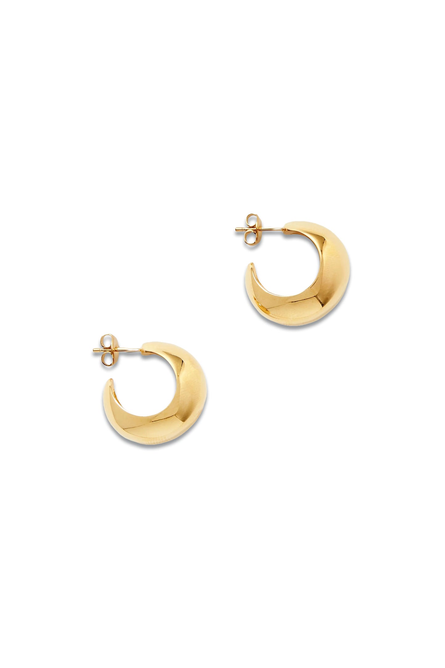 Gold-tone Hoop Earrings