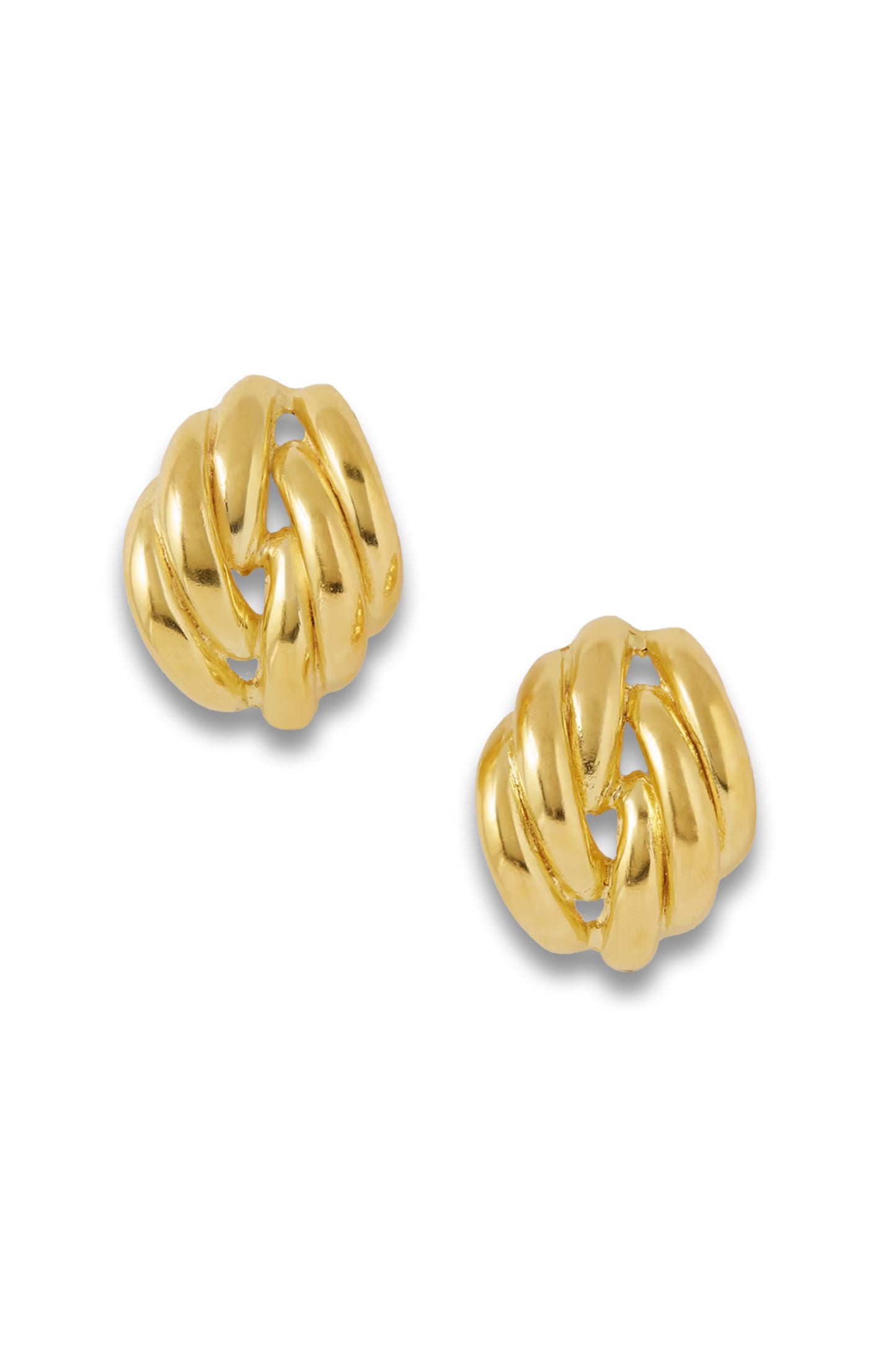 + Danielle Copperman Clos gold-plated earrings