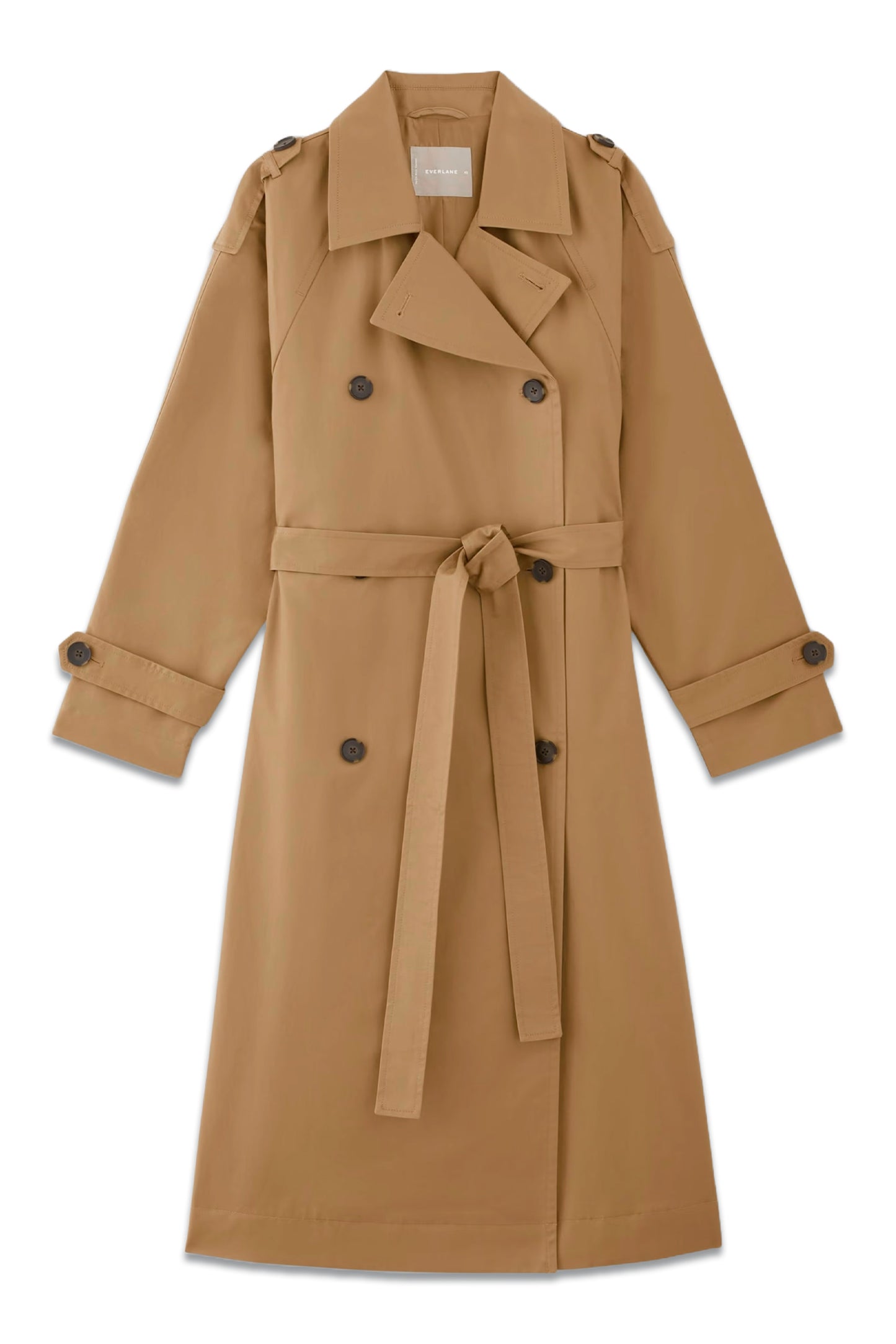 The Cotton Long Trench Coat