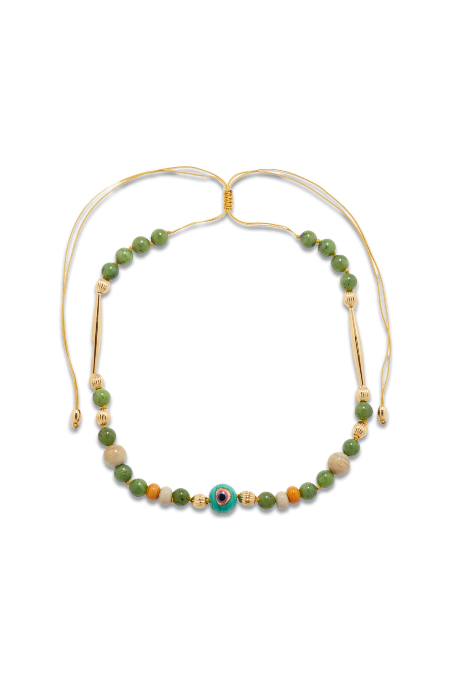 Evil Eye Beaded Necklace