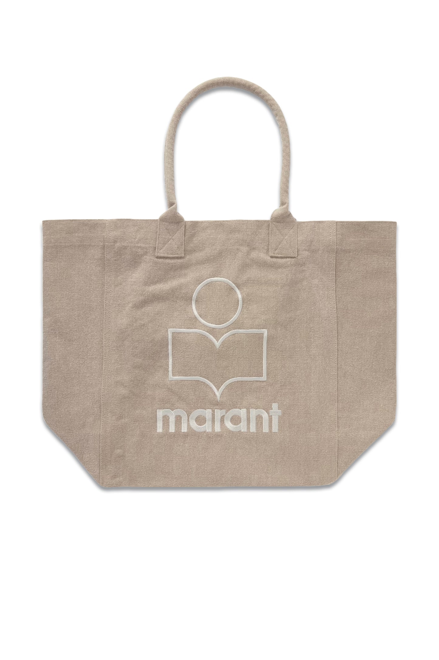 Yenky Embroidered Cotton-canvas Tote