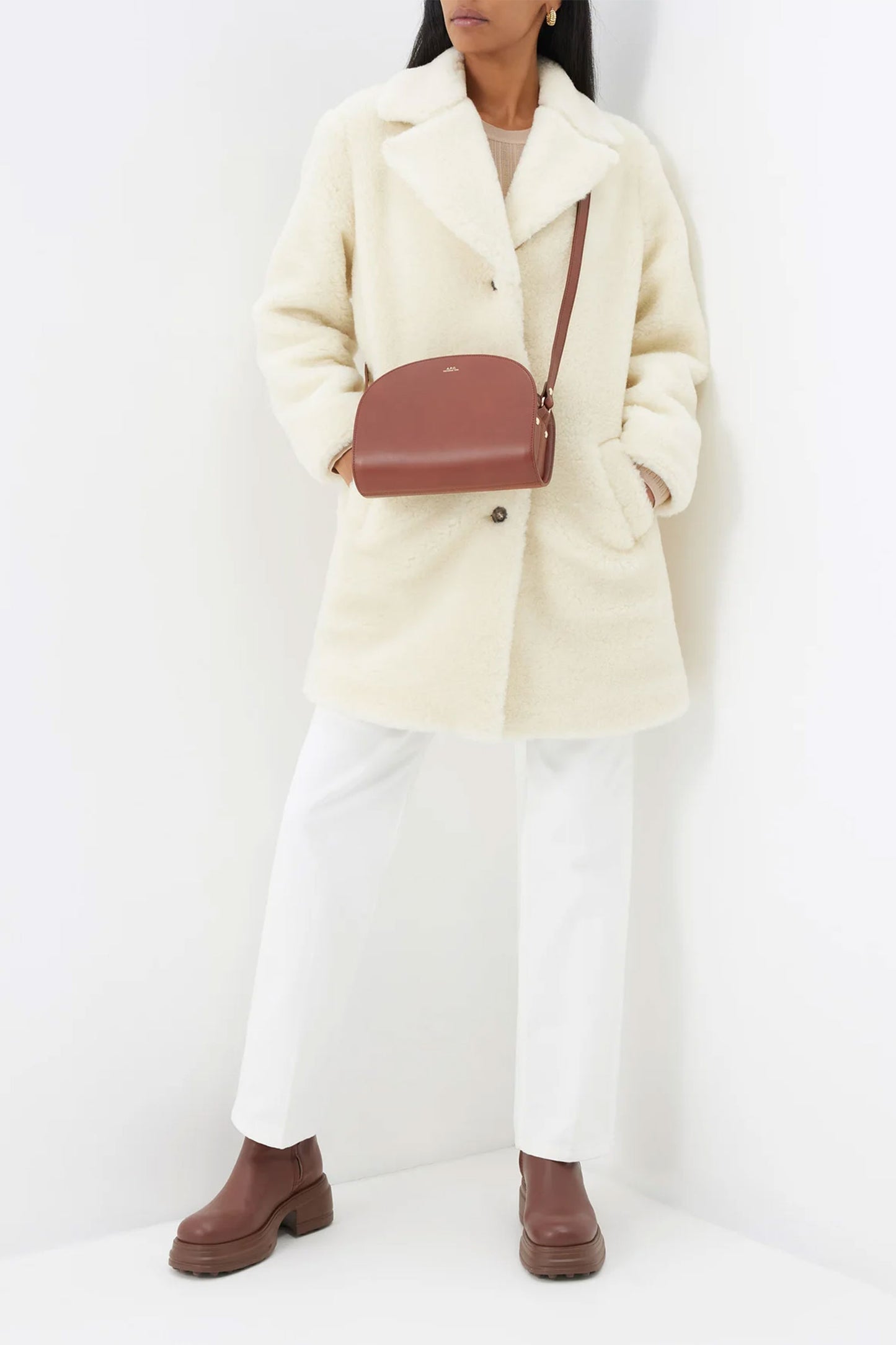 Nicolette Faux Shearling Coat