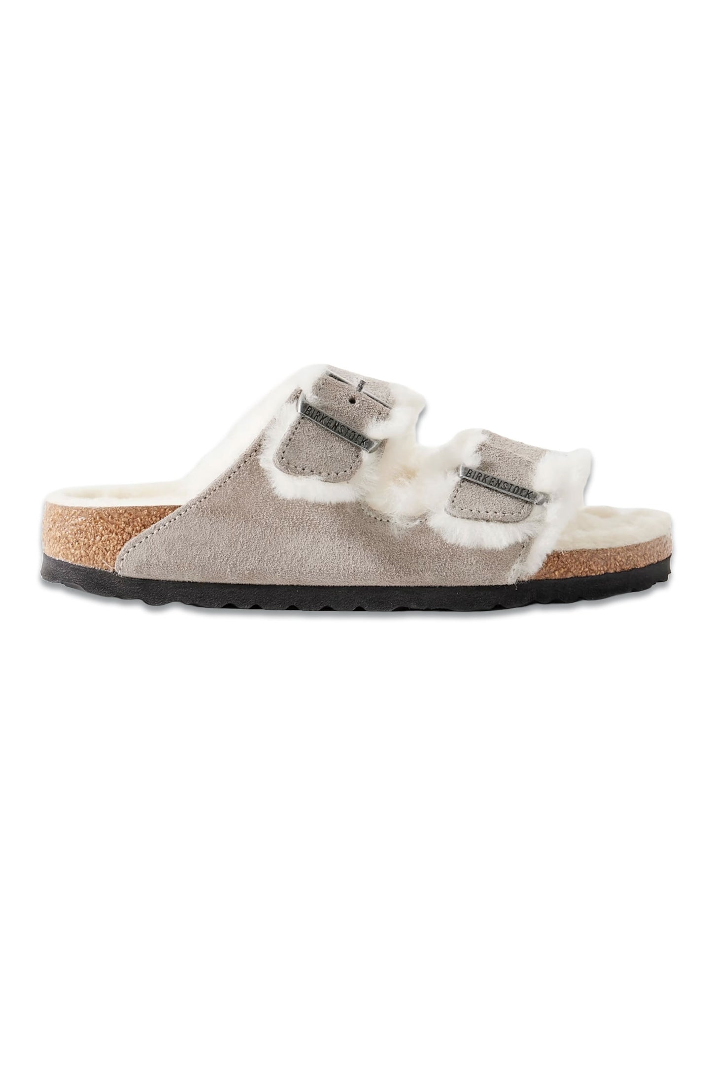Arizona Shearling-lined Suede Sandals