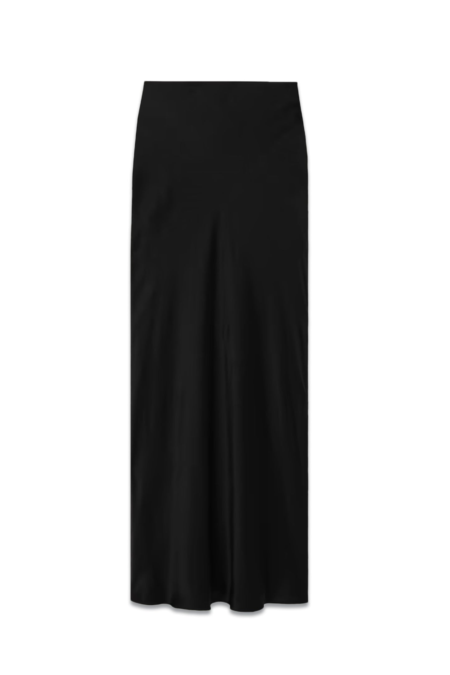 Silk-Satin Maxi Skirt