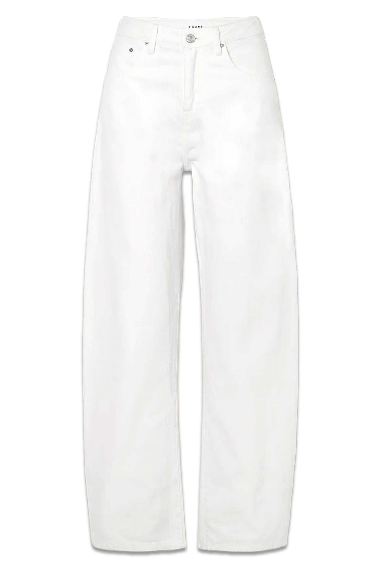 Long Barrel High-Rise Wide-Leg Jeans