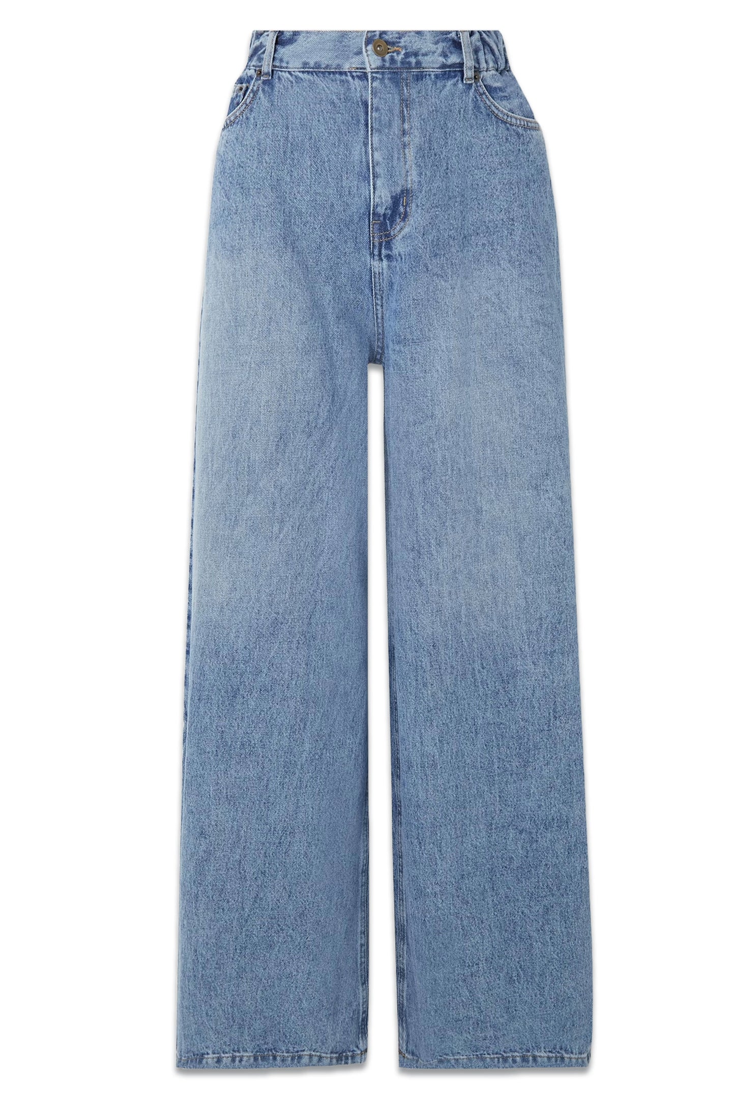 Sasha High-rise Wide-leg Jeans
