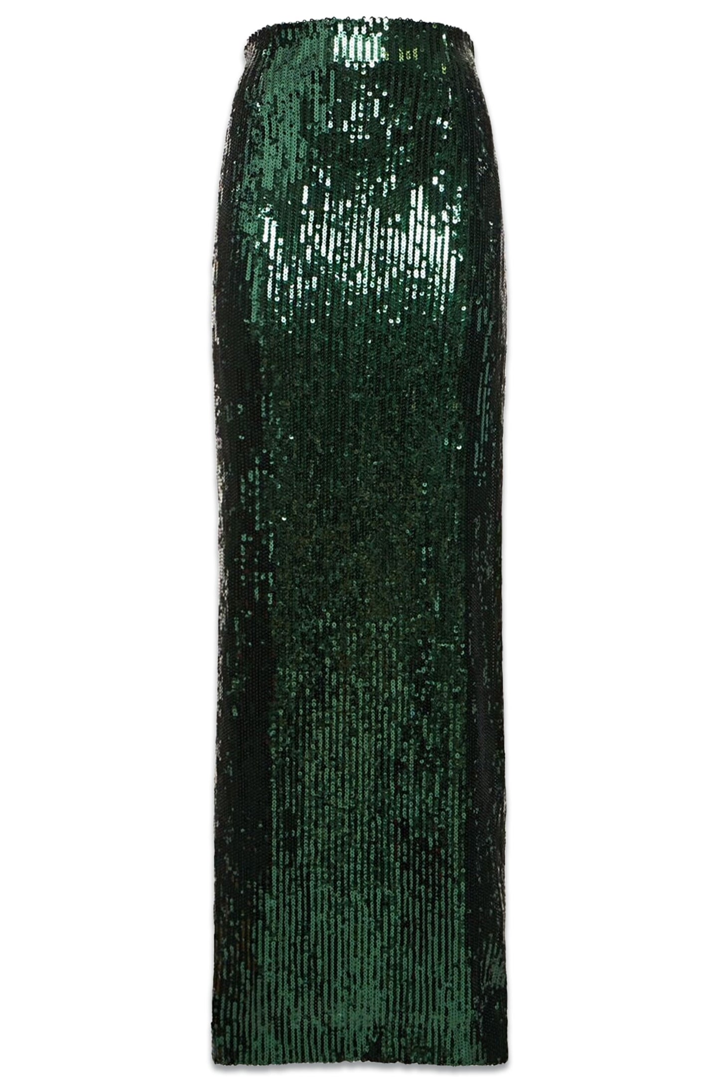 Beating Heart Side-slit Sequinned Maxi Skirt