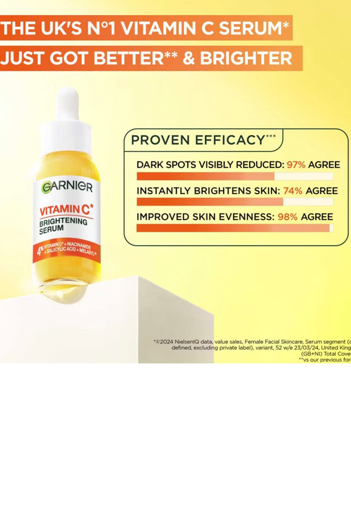 Garnier Vitamin C Brightening Serum, 30ml