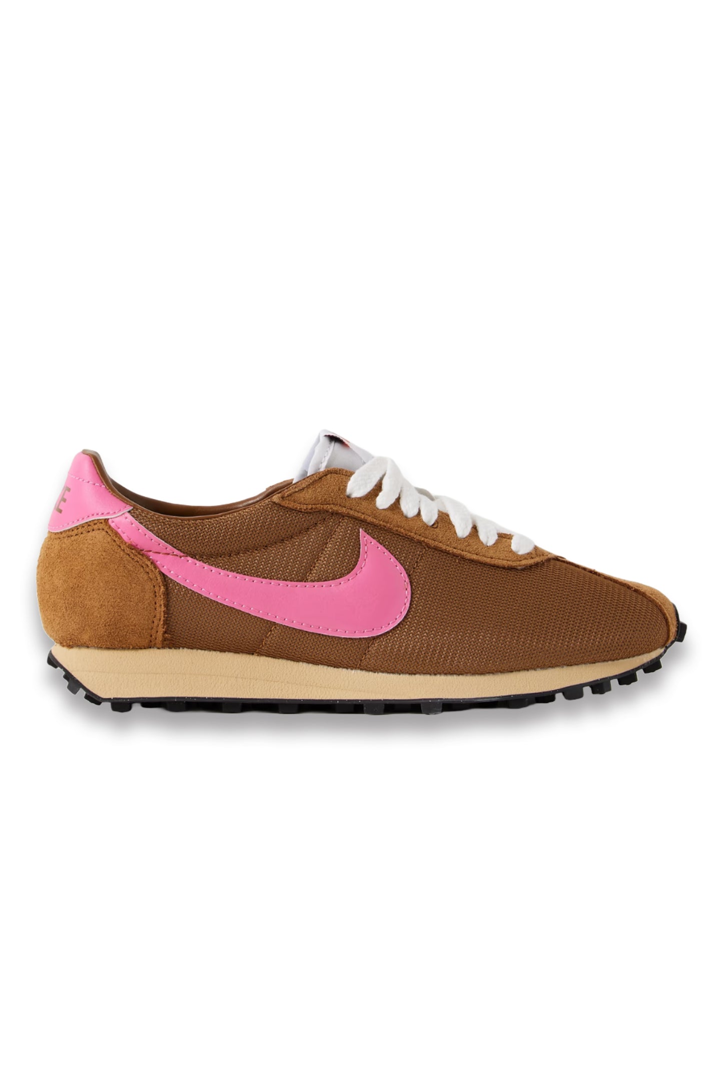 LD-1000 Leather and Suede-Trimmed Mesh Sneakers