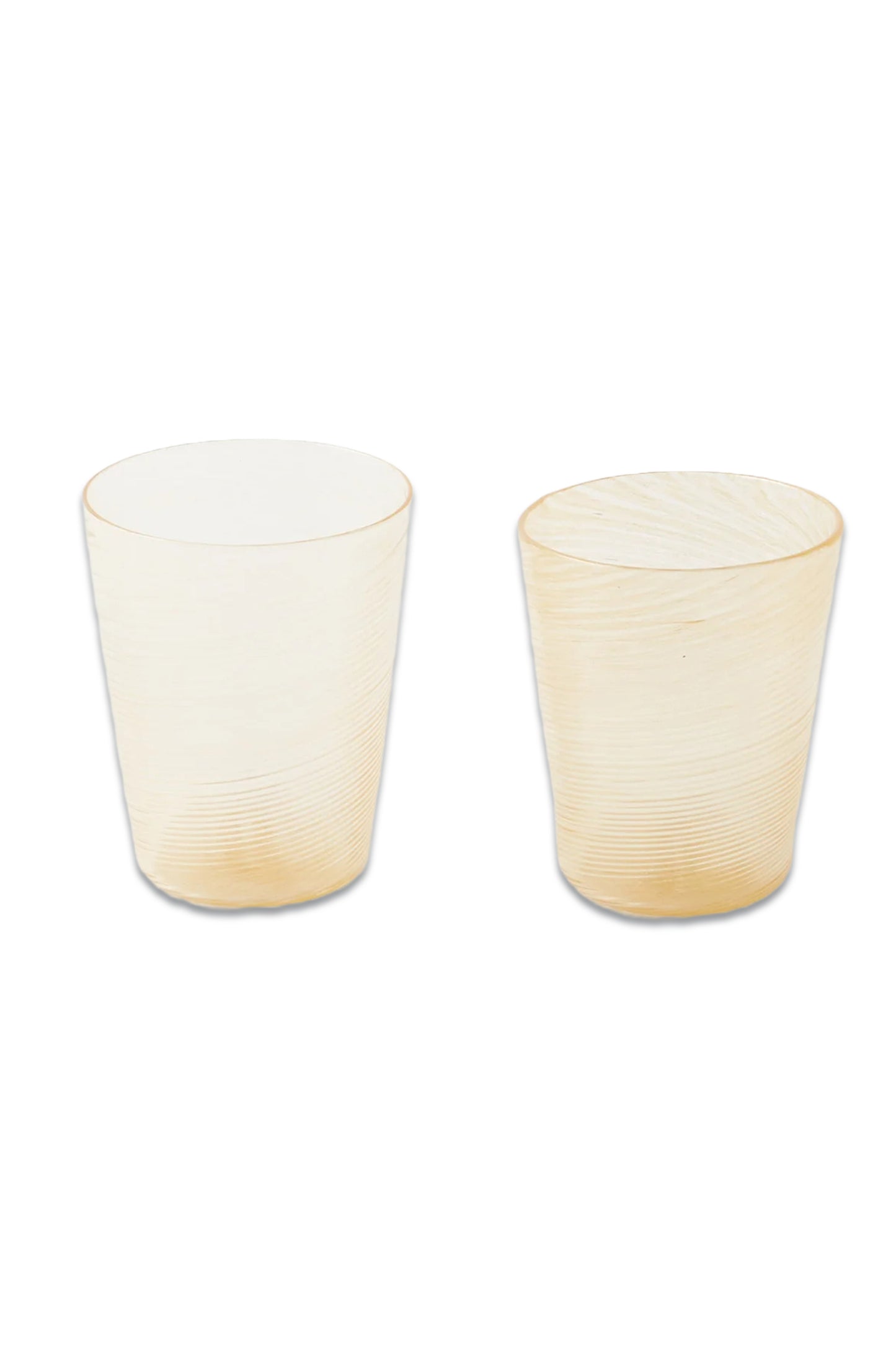 Set Of Two Rigadin Murano Glasses