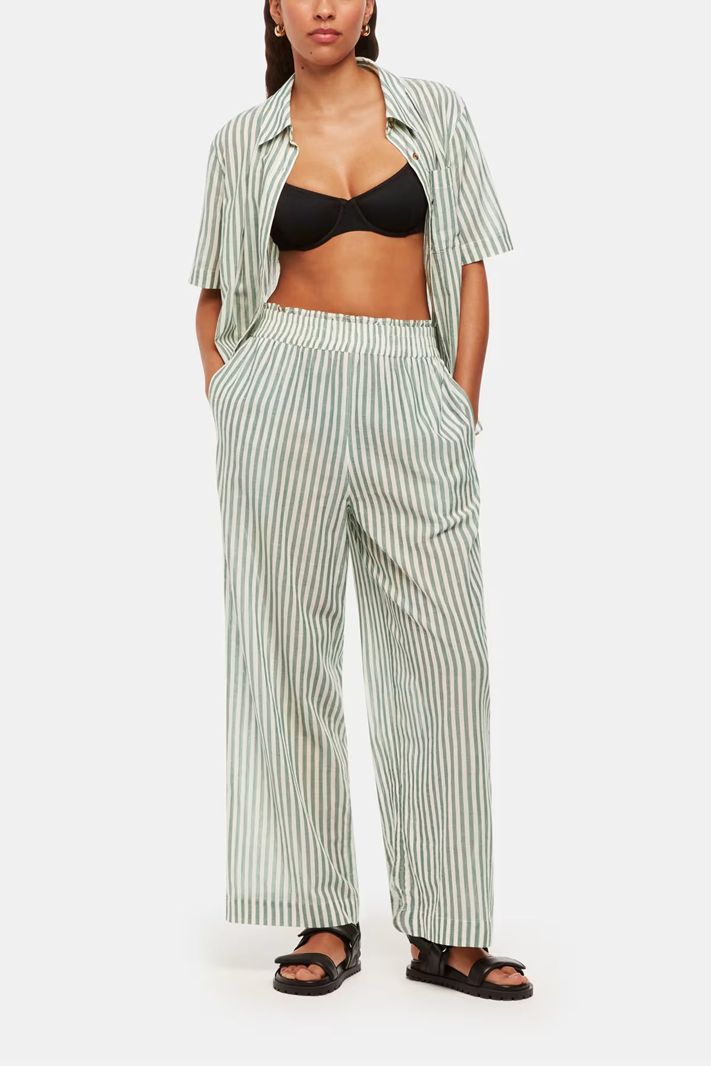 Stripe Beach Trouser