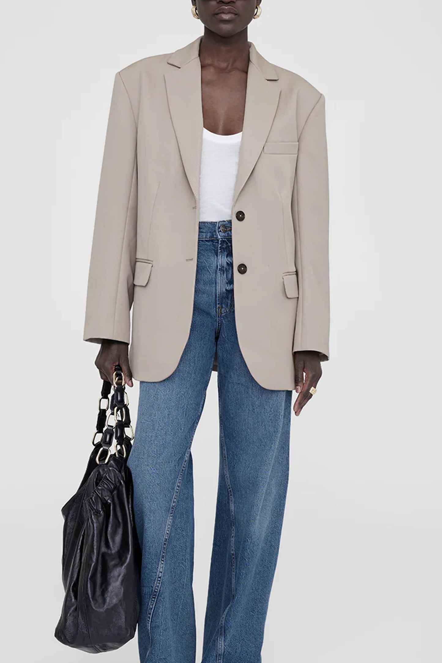 Quinn Blazer In Taupe