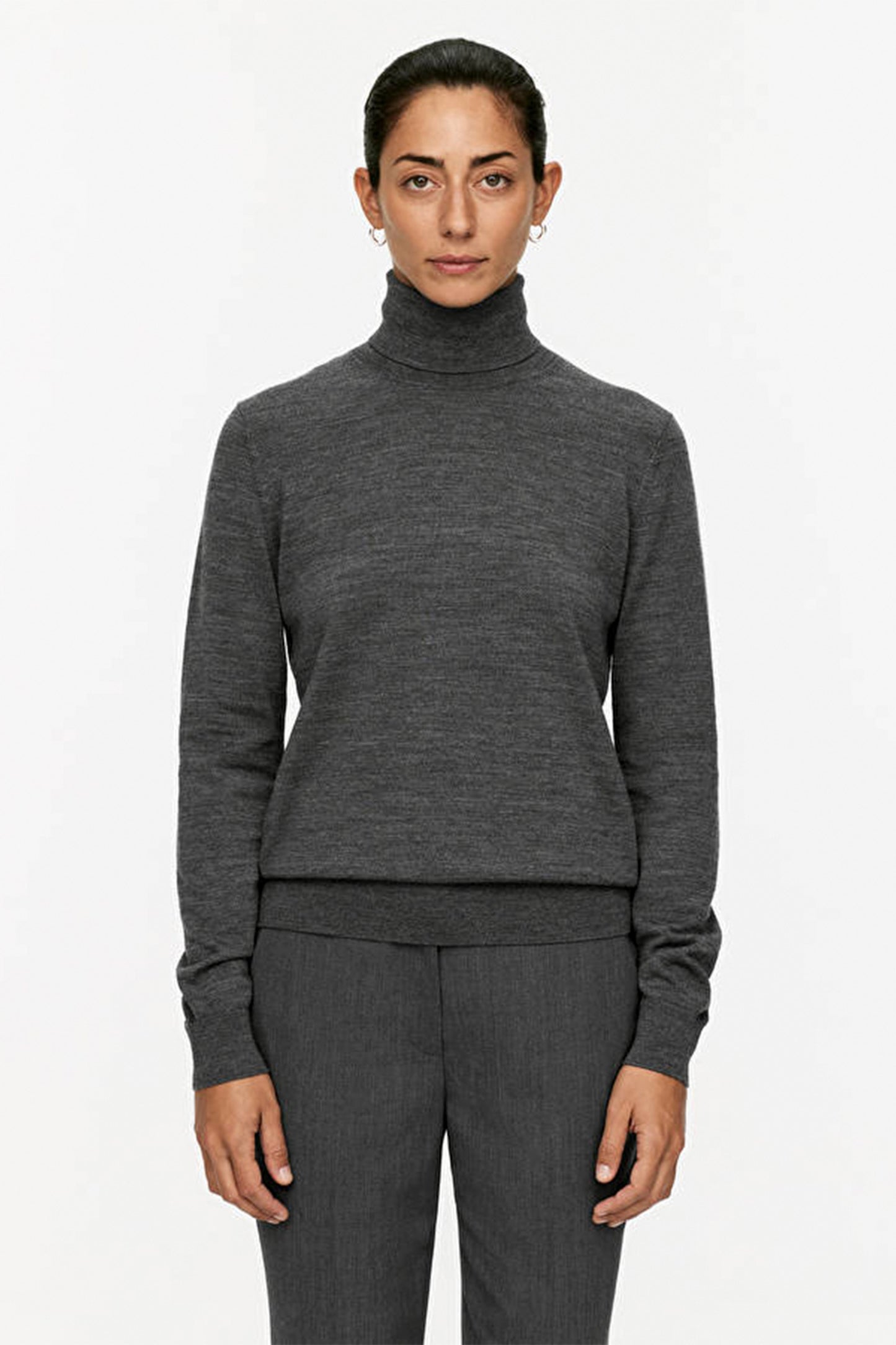 Roll-Neck Merino Jumper