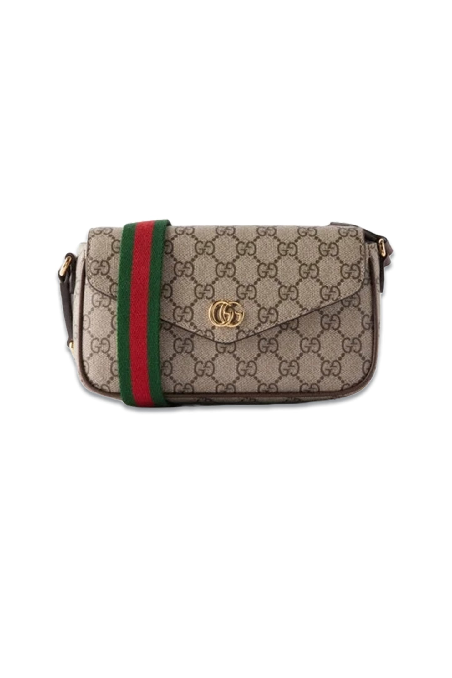Ophidia mini GG-Supreme Canvas Shoulder Bag Rectangle
