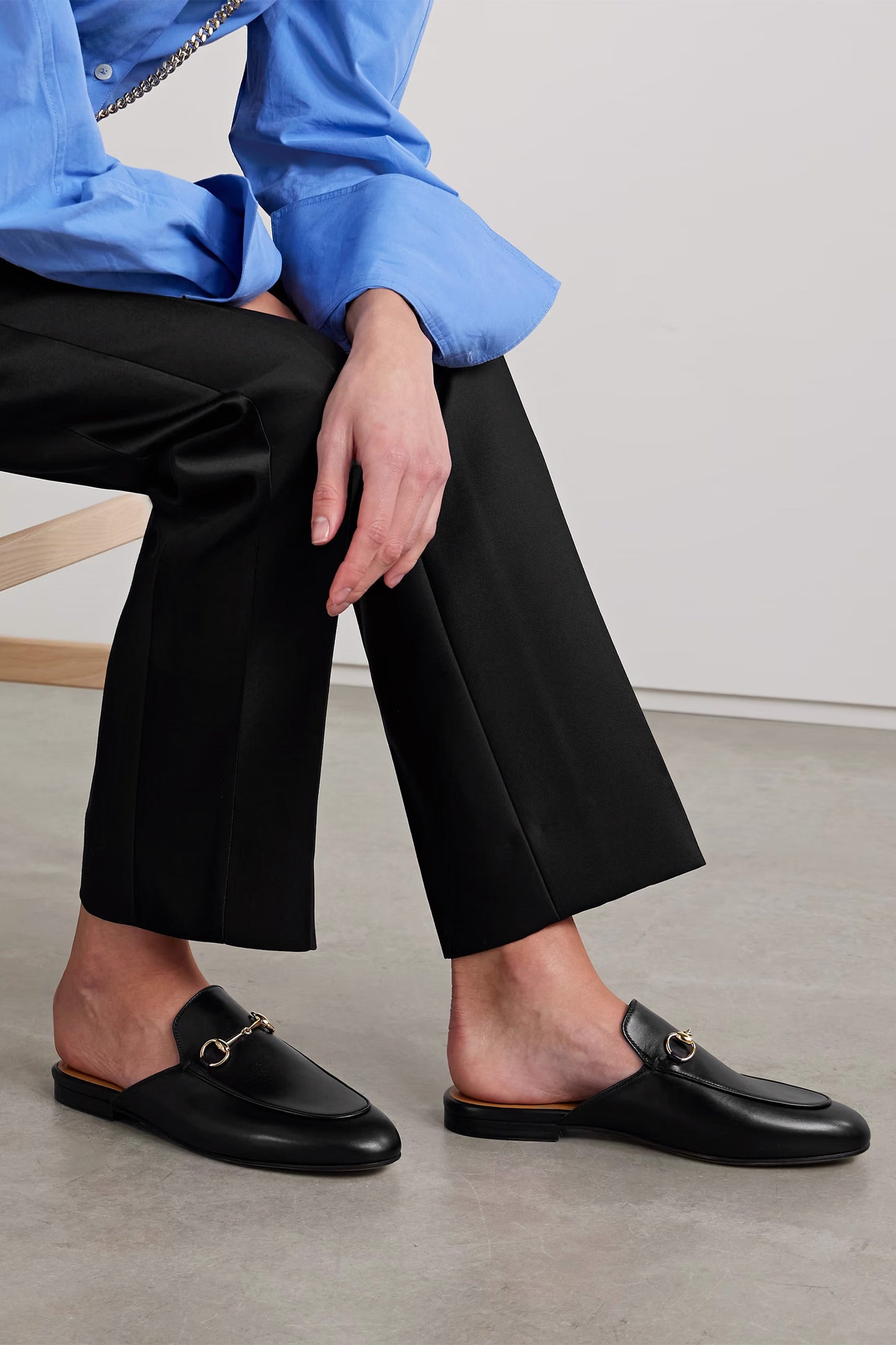 Princetown Leather Slippers