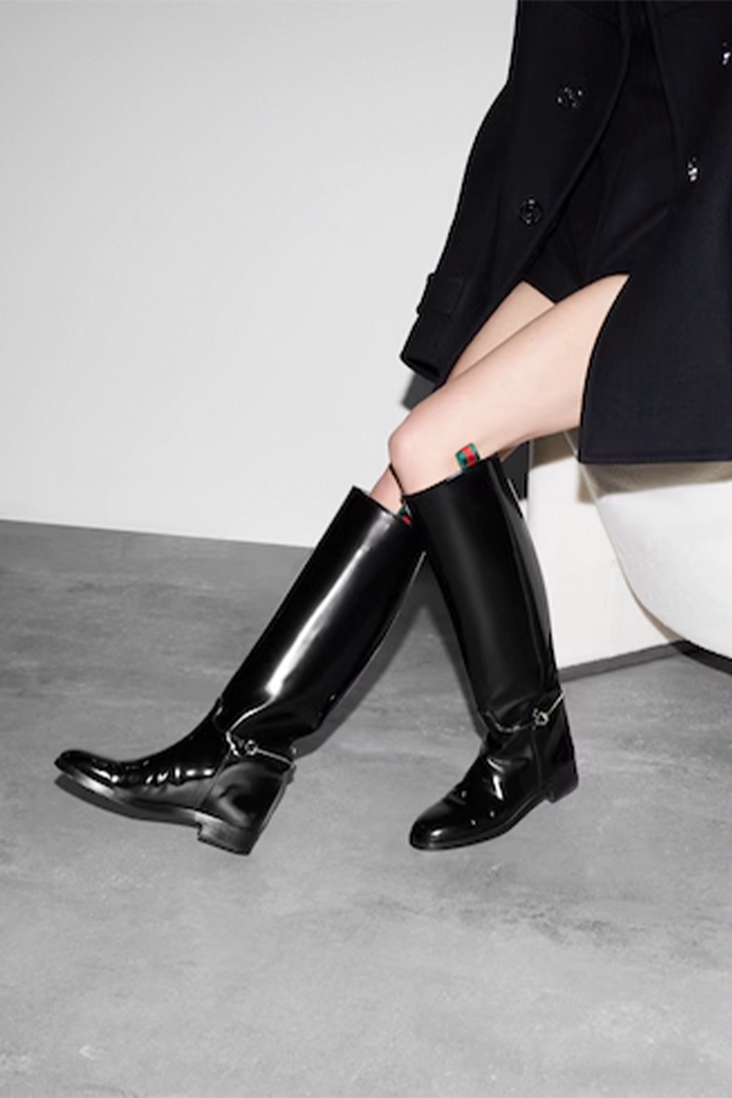 Women's Boot With Slim Horsebit