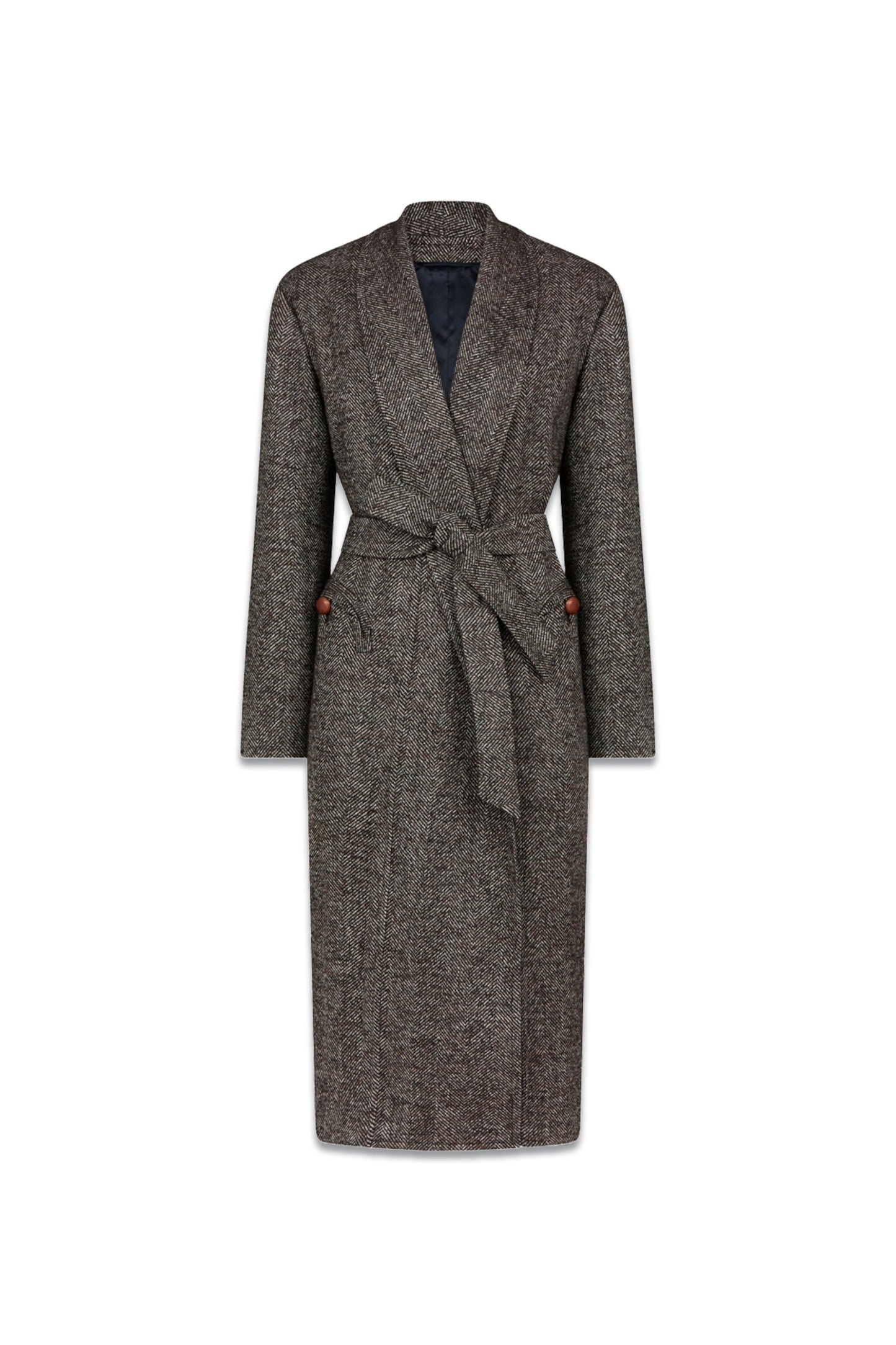Blazé-Milano x Cabana Whistler Wool-blend Herringbone Coat