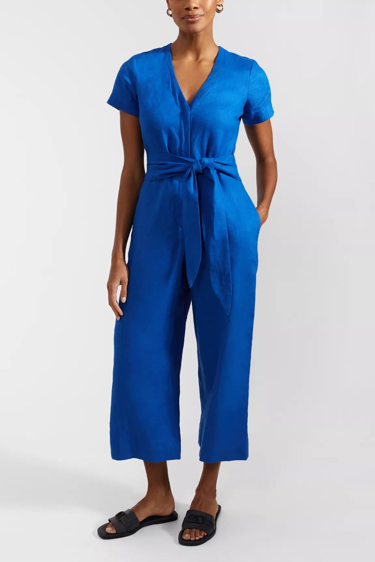 Aliya Linen Jumpsuit