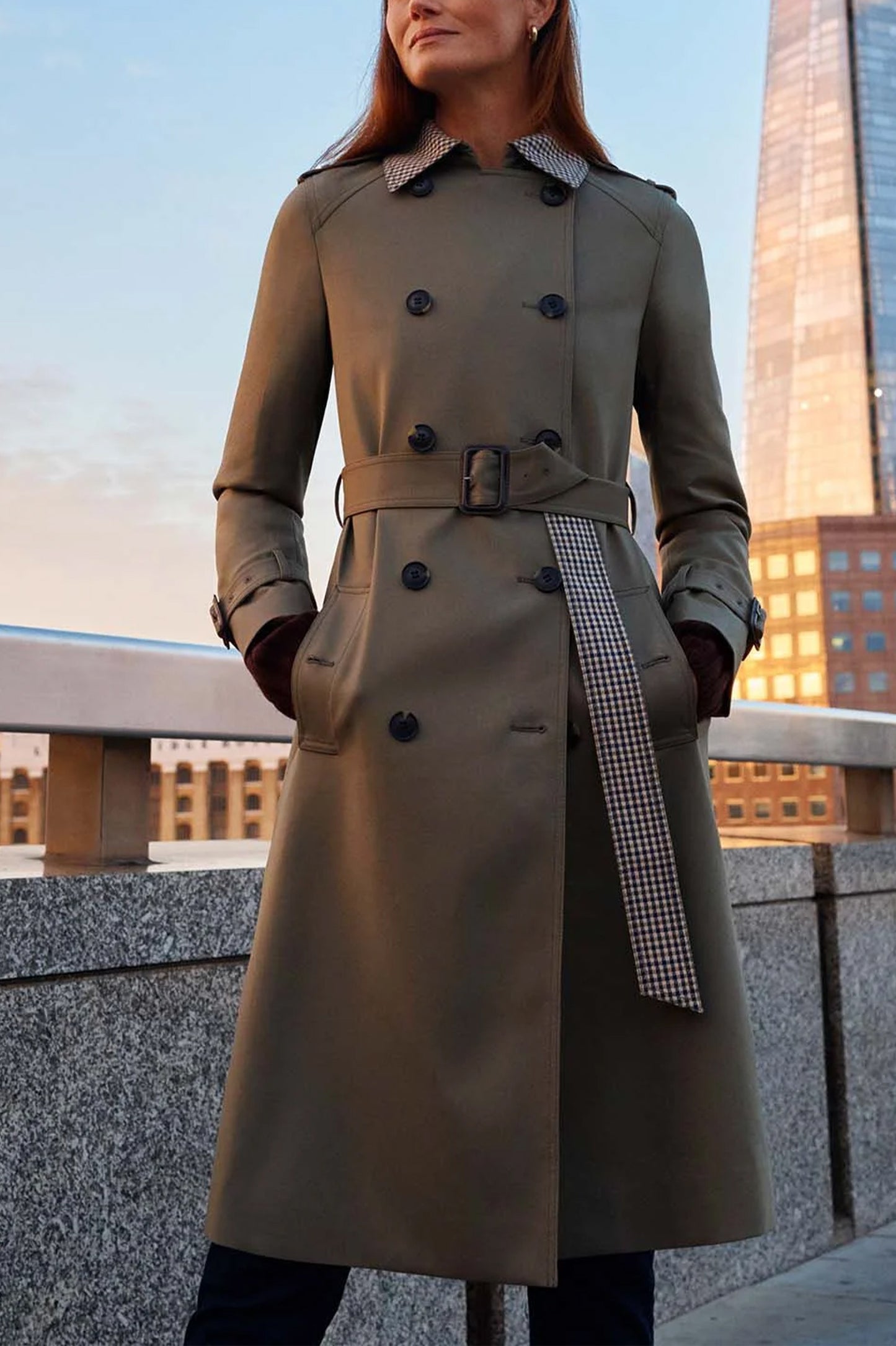 Etty Shower Resistant Trench Coat
