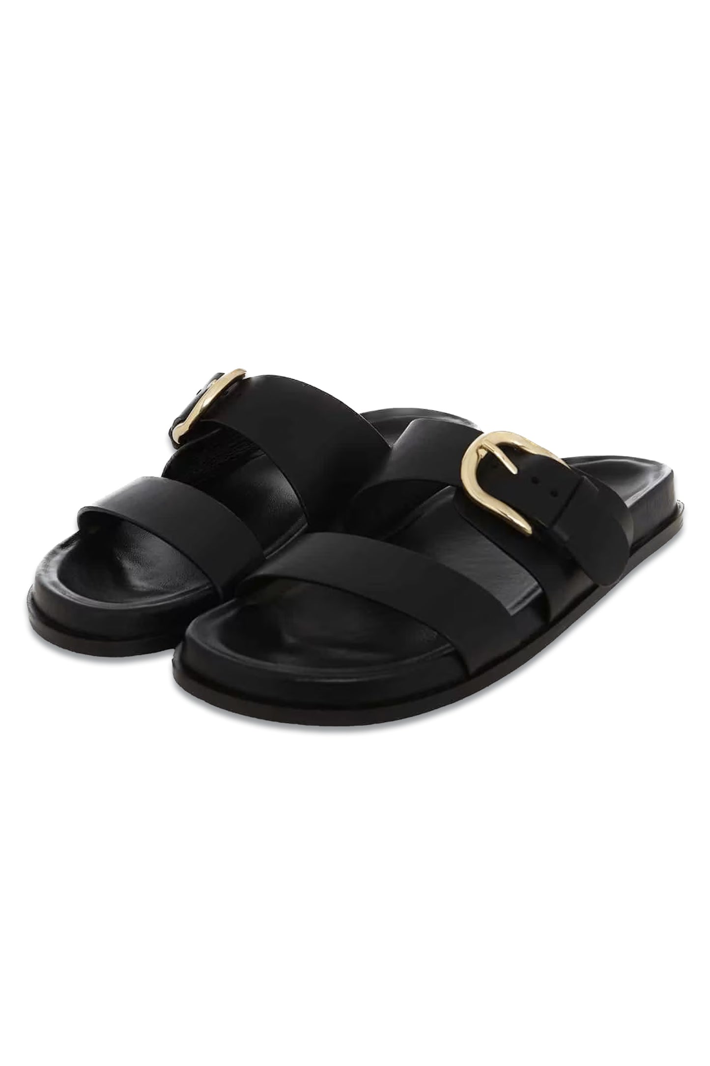 Nicky Footbed Sandal, Black