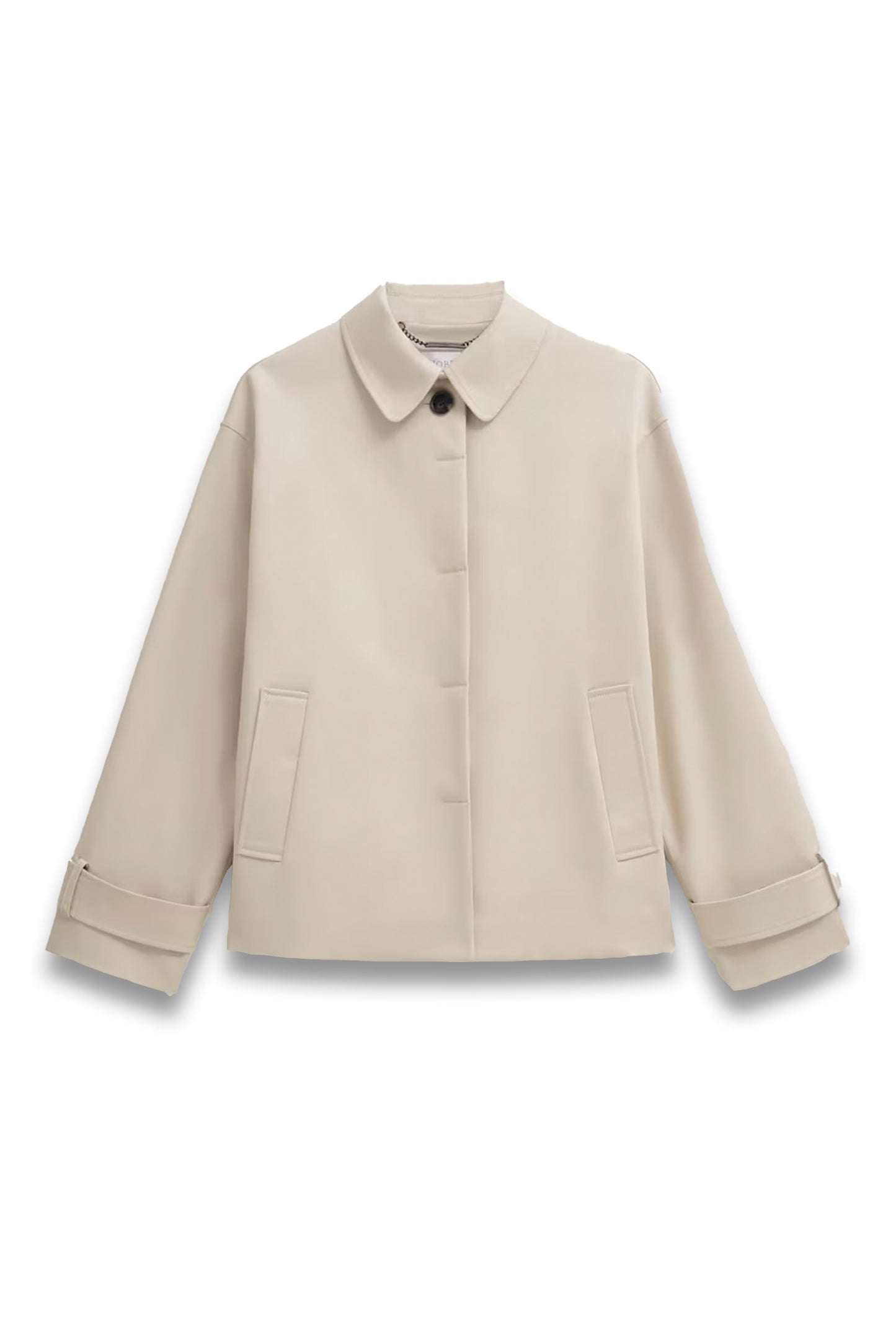 Frida Shower Resistant Short Trench Coat