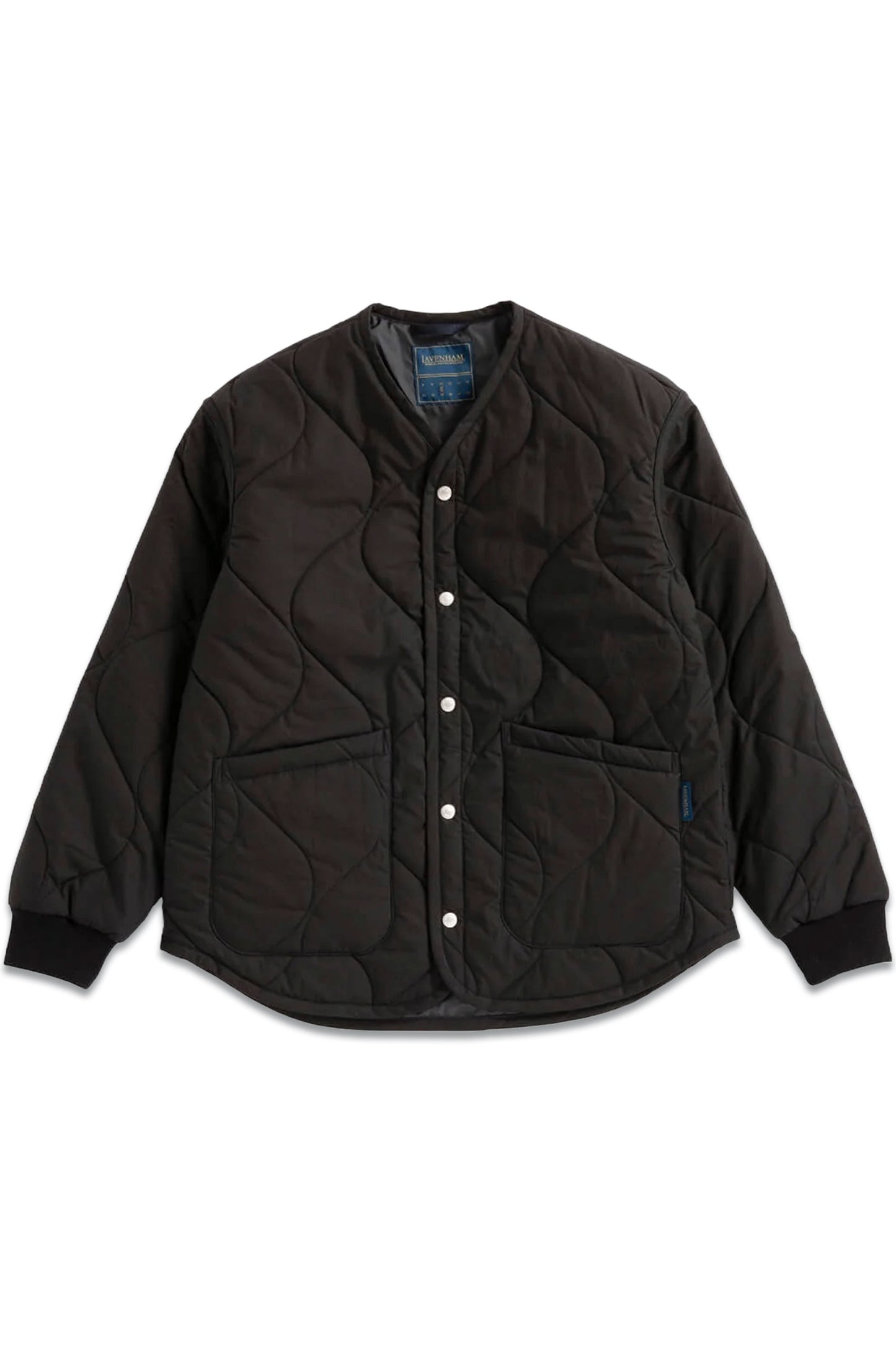 Horse Rug Quilt Liner Jacket In Black